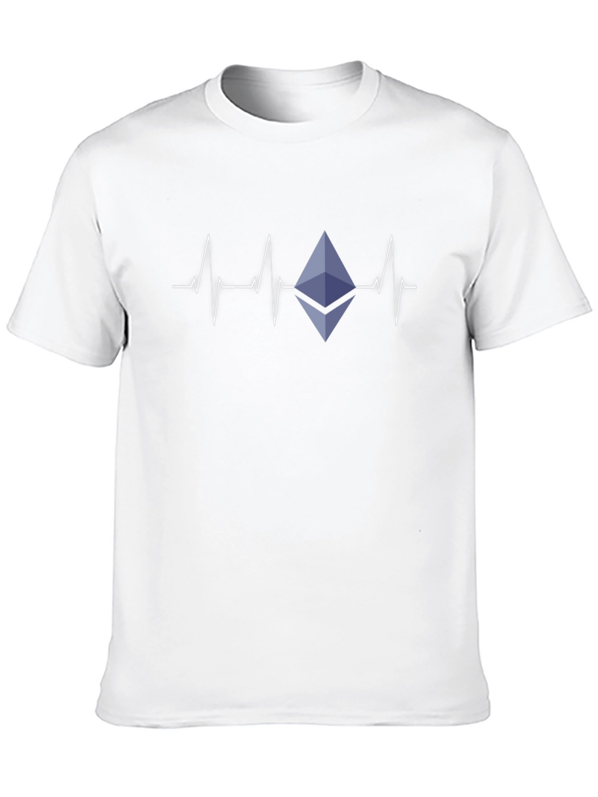 Ethereum Heartbeat T-Shirt - Crypto Lover Tee