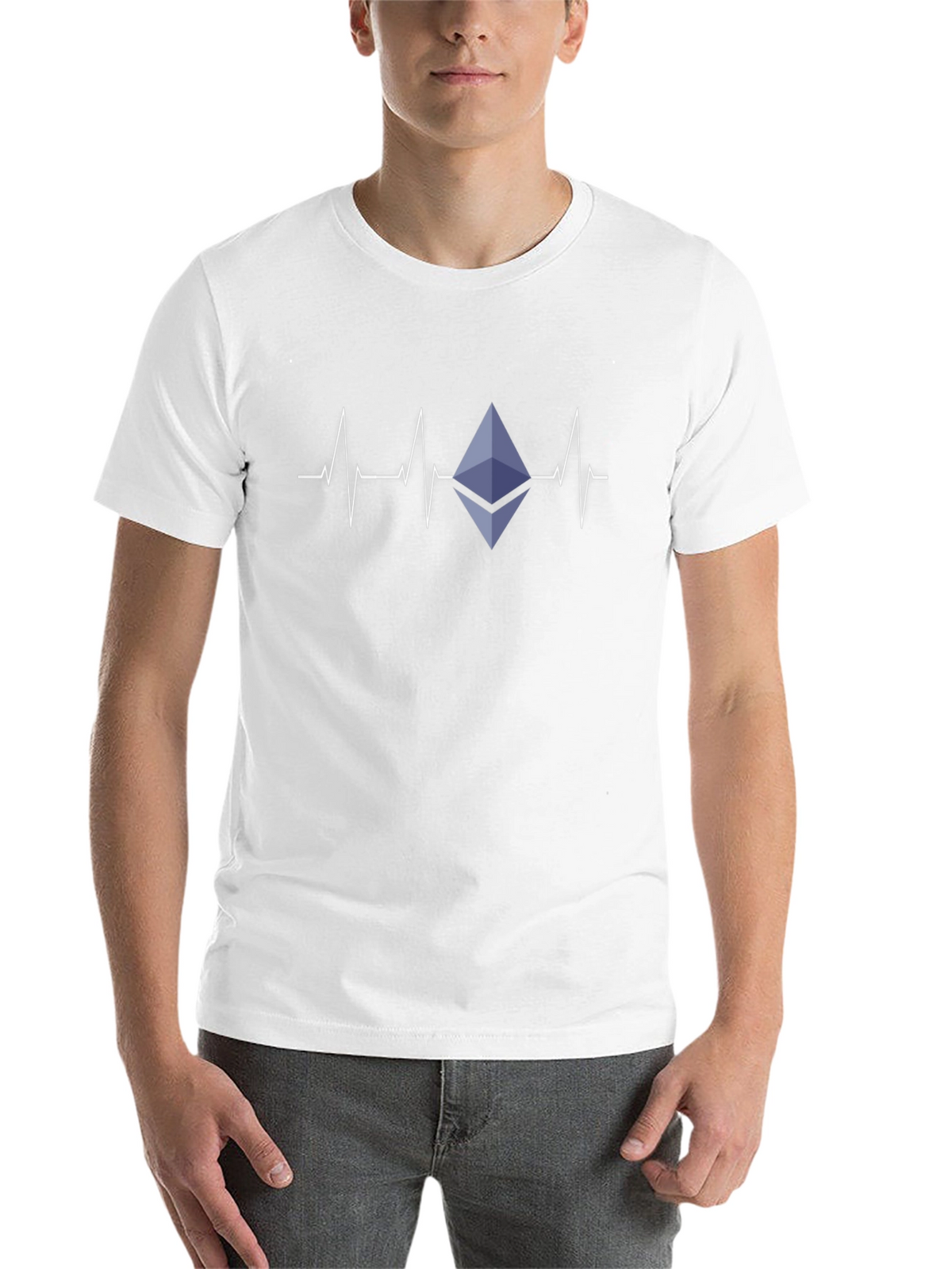 Ethereum Heartbeat T-Shirt - Crypto Lover Tee