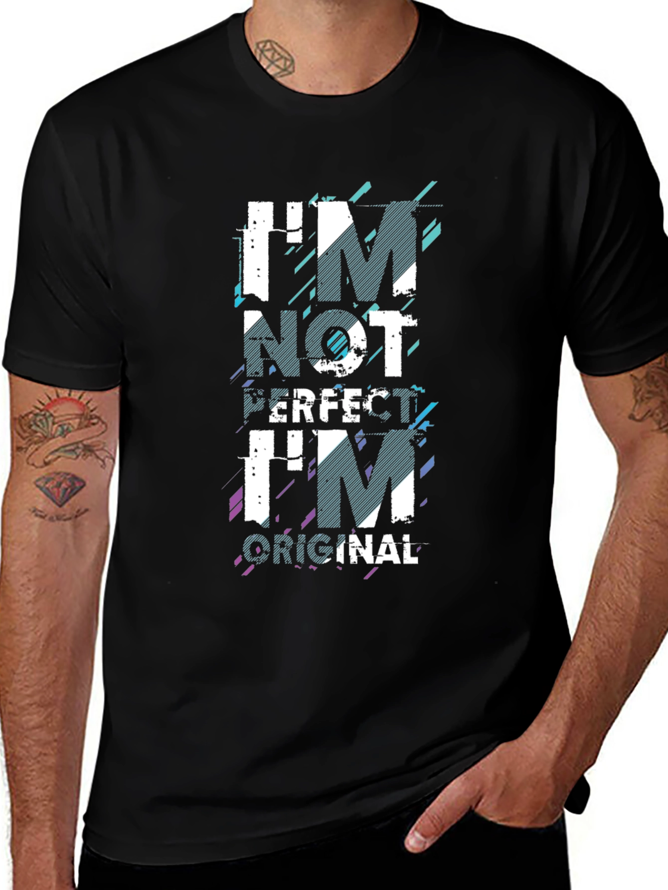 Im Not Perfect Im Original Graphic Tee
