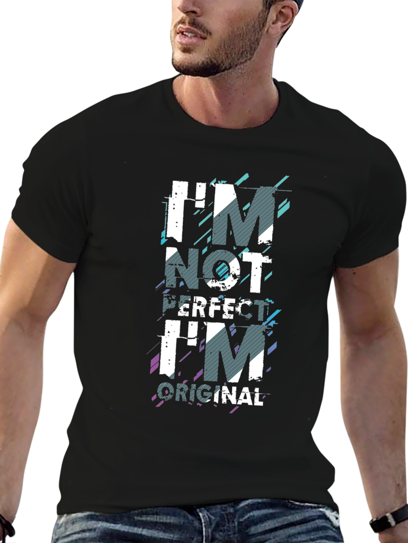 Im Not Perfect Im Original Graphic Tee