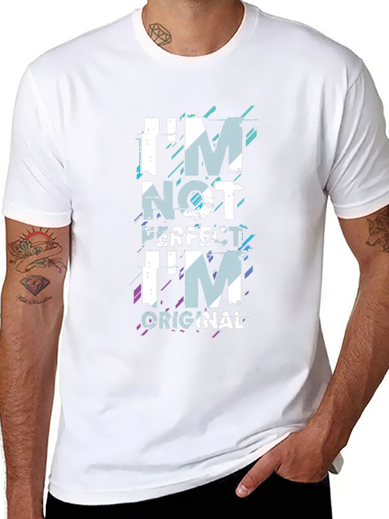 Im Not Perfect Im Original Graphic Tee