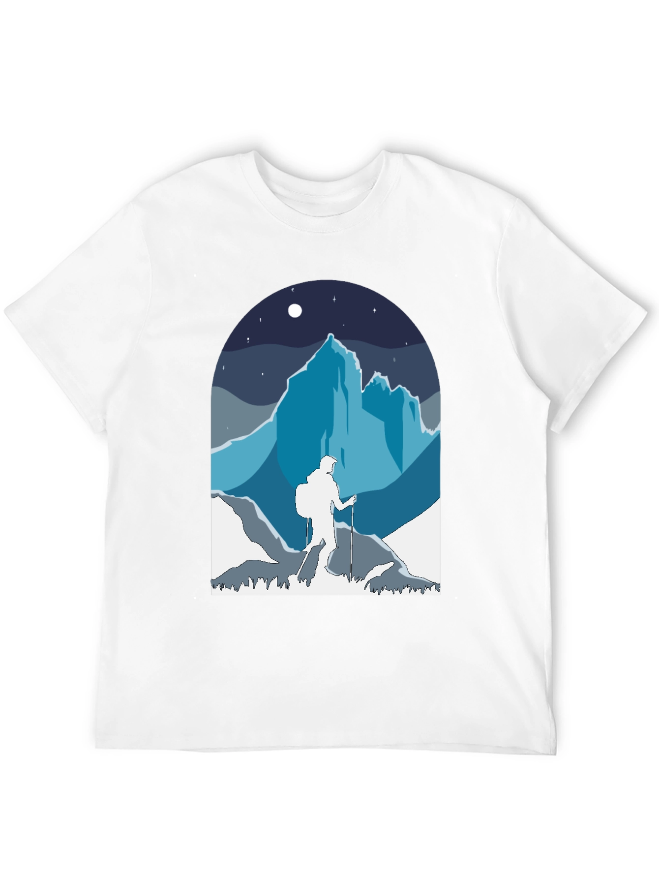 Mountain Hiker Graphic Tee - Adventure Awaits!