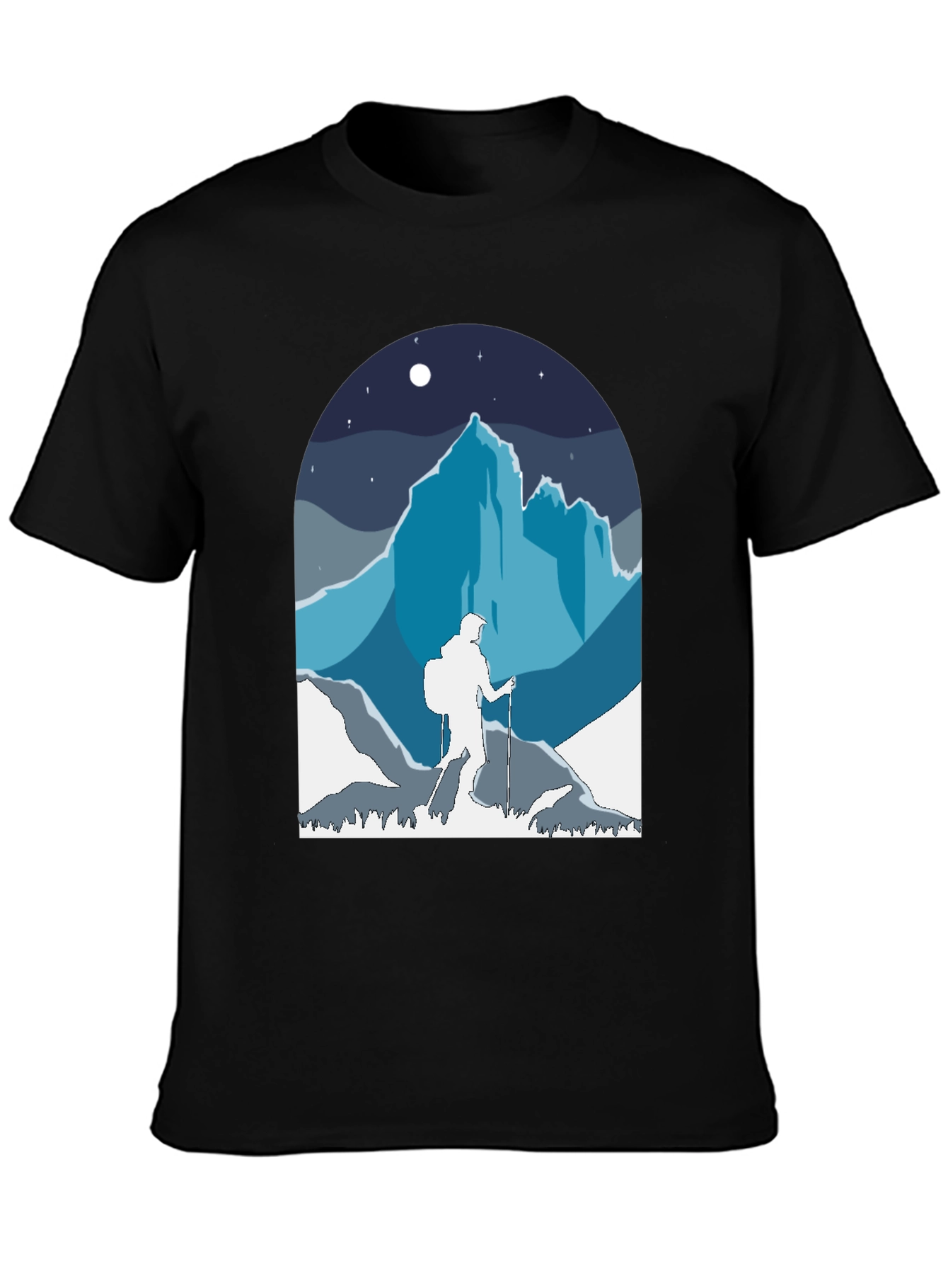 Mountain Hiker Graphic Tee - Adventure Awaits!