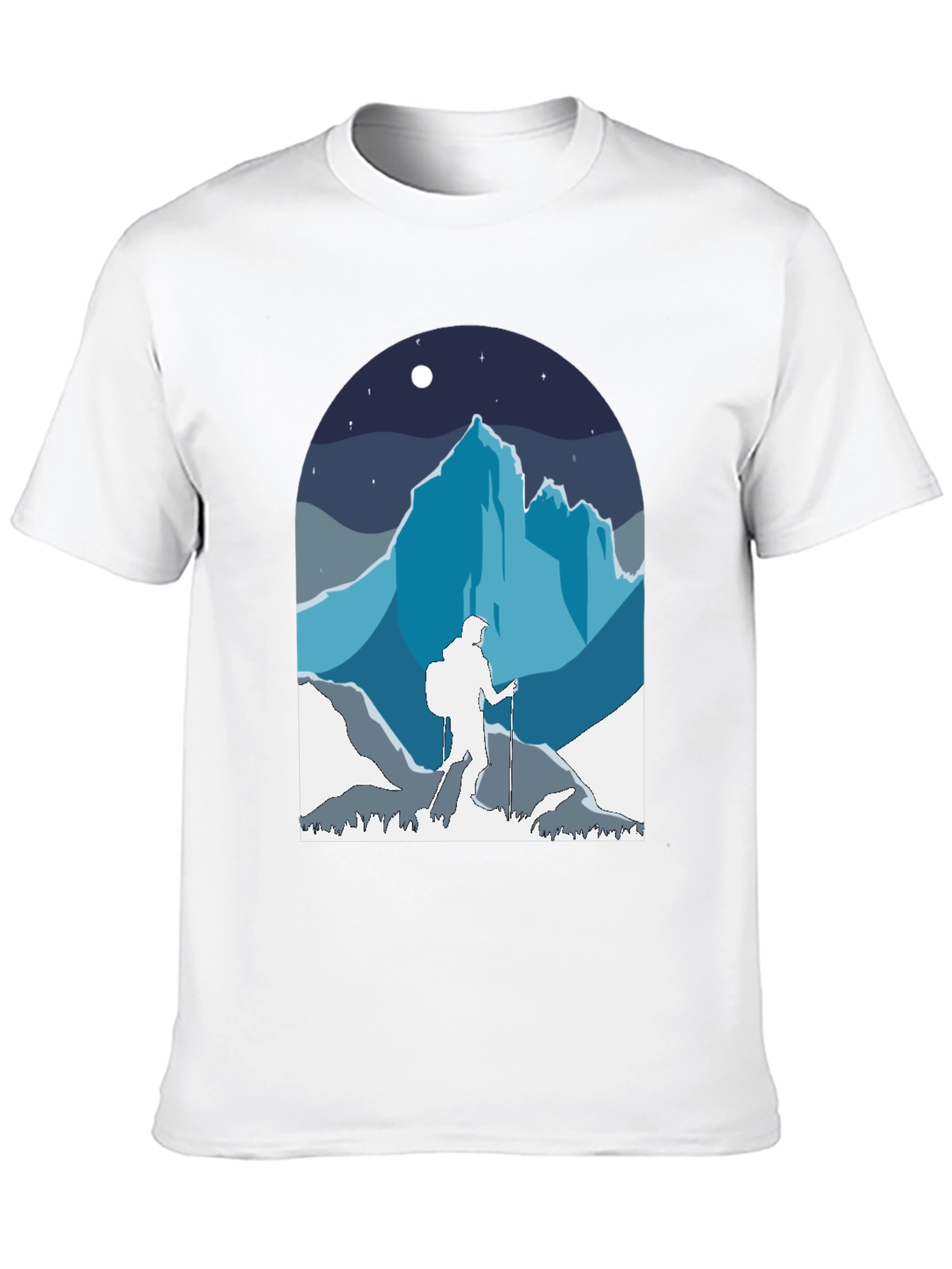 Mountain Hiker Graphic Tee - Adventure Awaits!