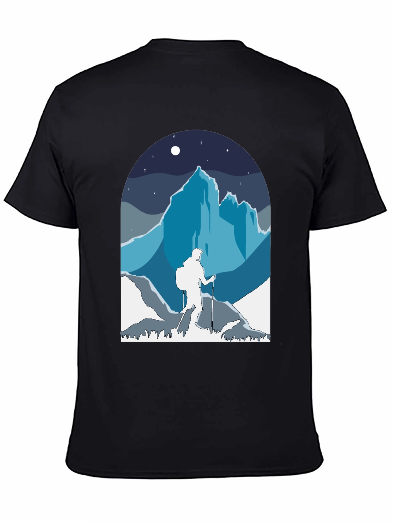 Mountain Hiker Graphic Tee - Adventure Awaits!