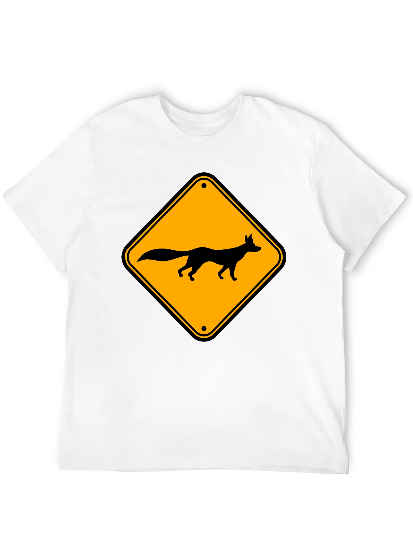 Fox Crossing Graphic T-Shirt - Black Tee