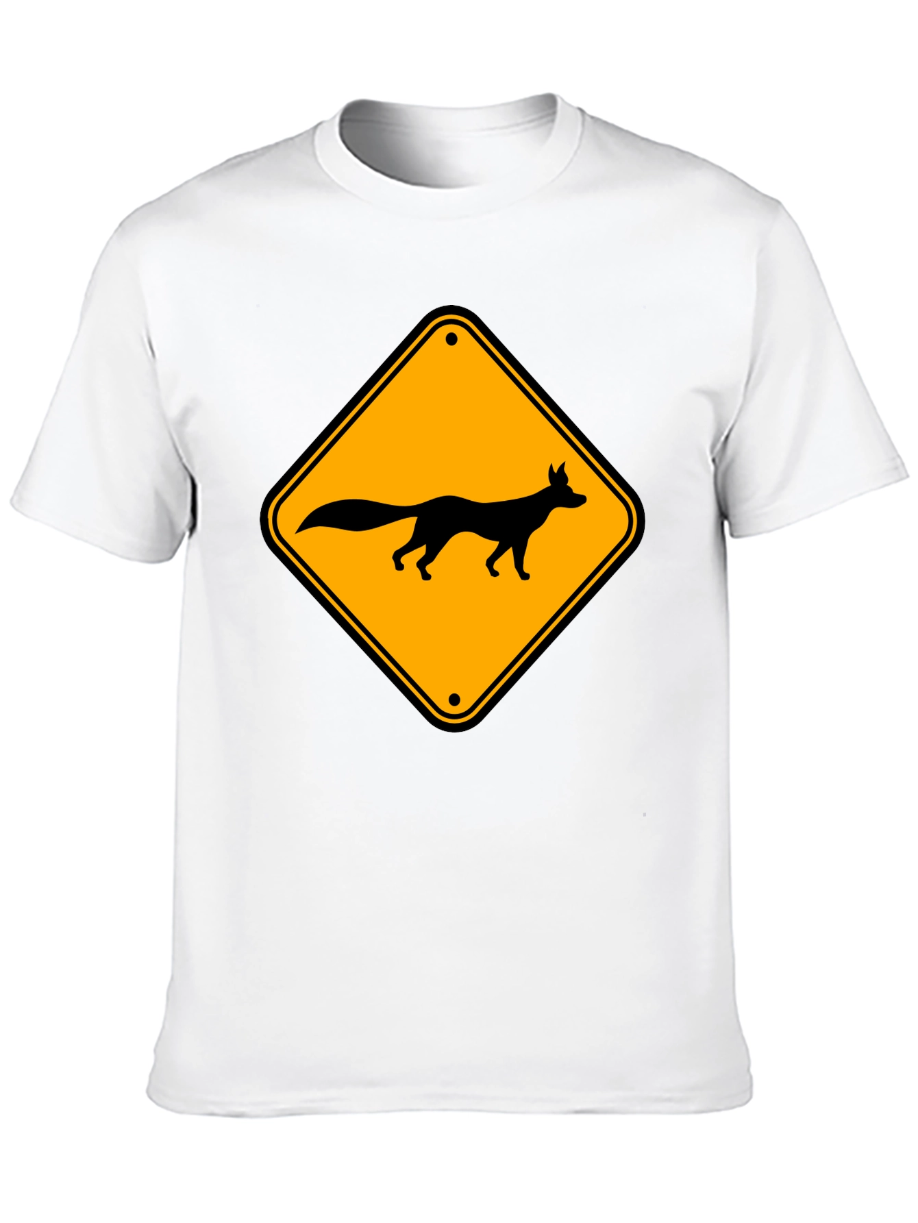 Fox Crossing Graphic T-Shirt - Black Tee