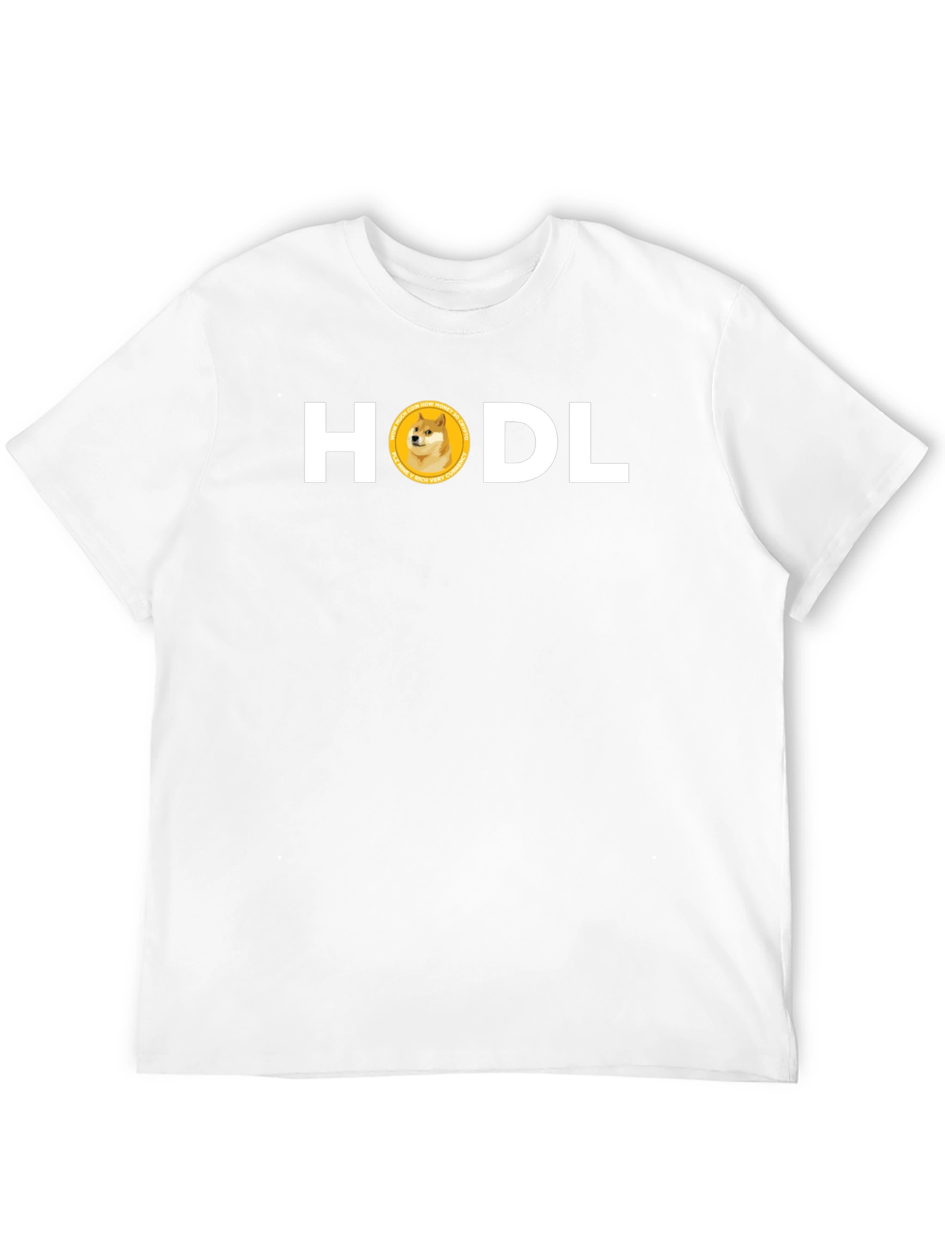 HODL Doge Crypto Black Tee