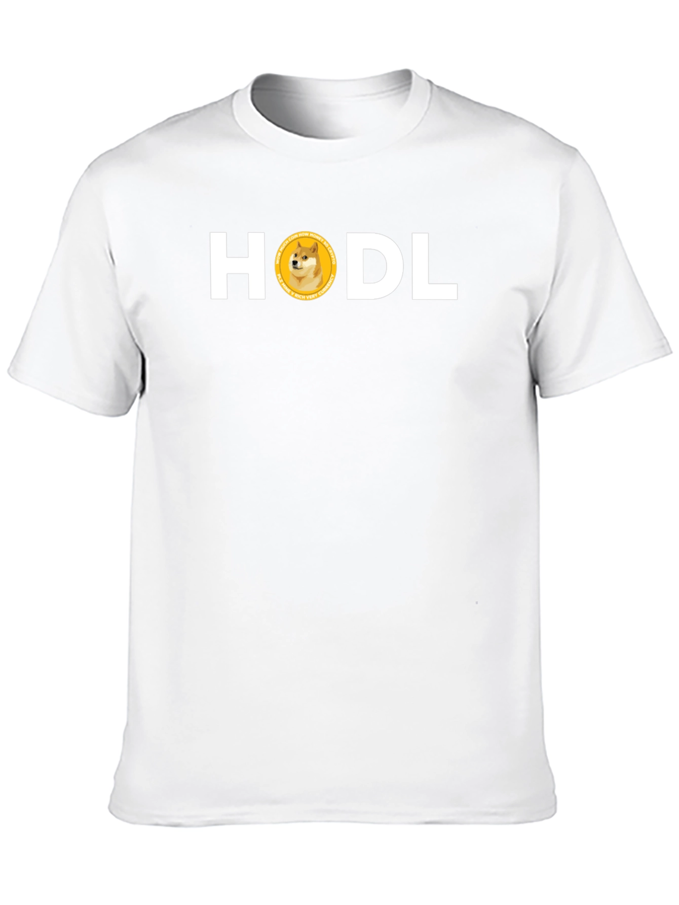 HODL Doge Crypto Black Tee