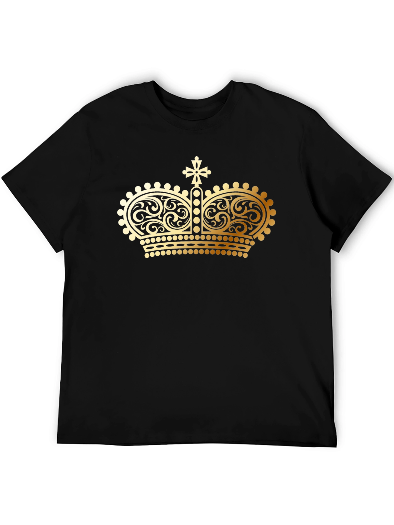 Royal Crown Black T-Shirt - Gildan