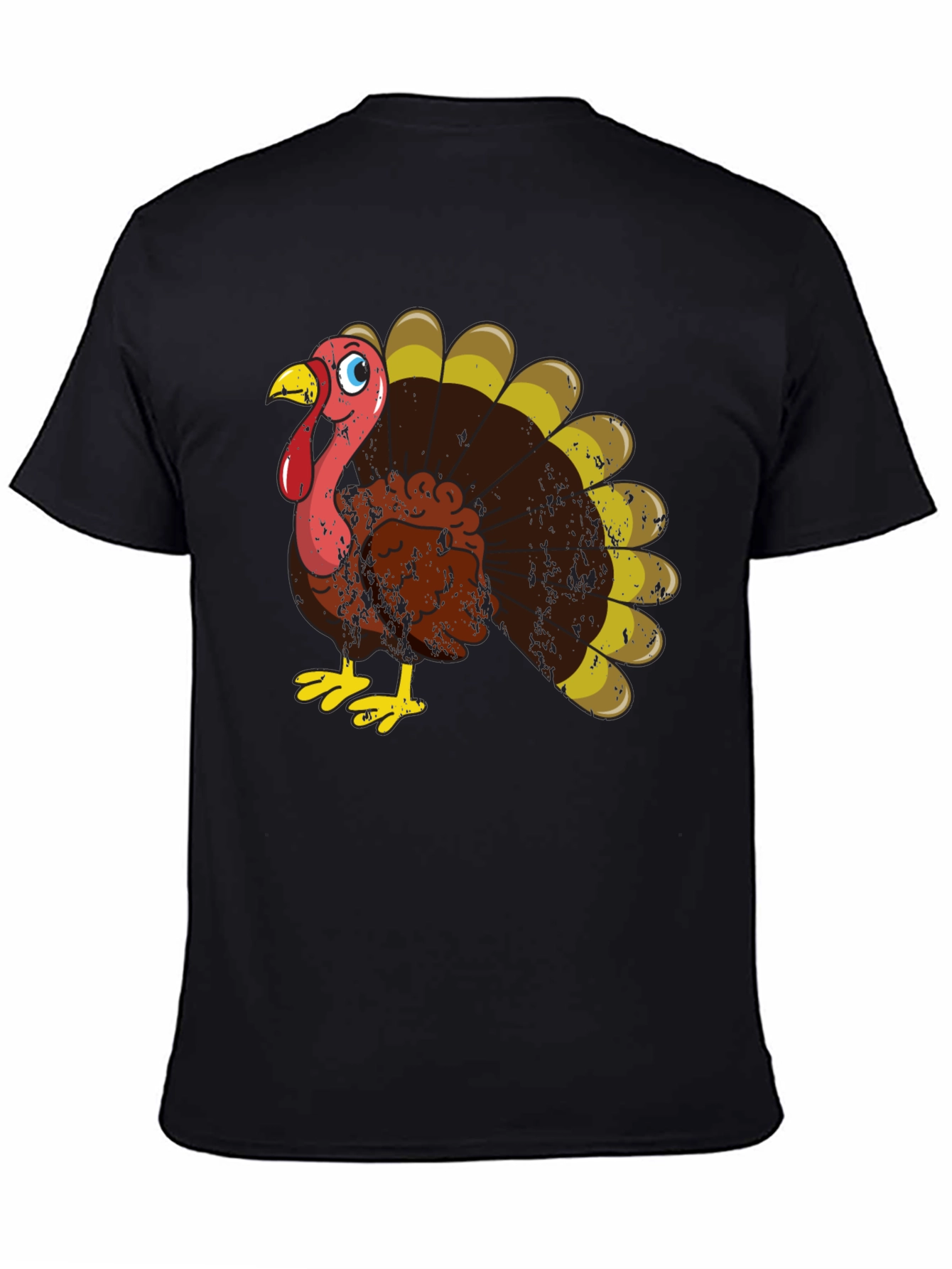 Thanksgiving Turkey Graphic T-Shirt