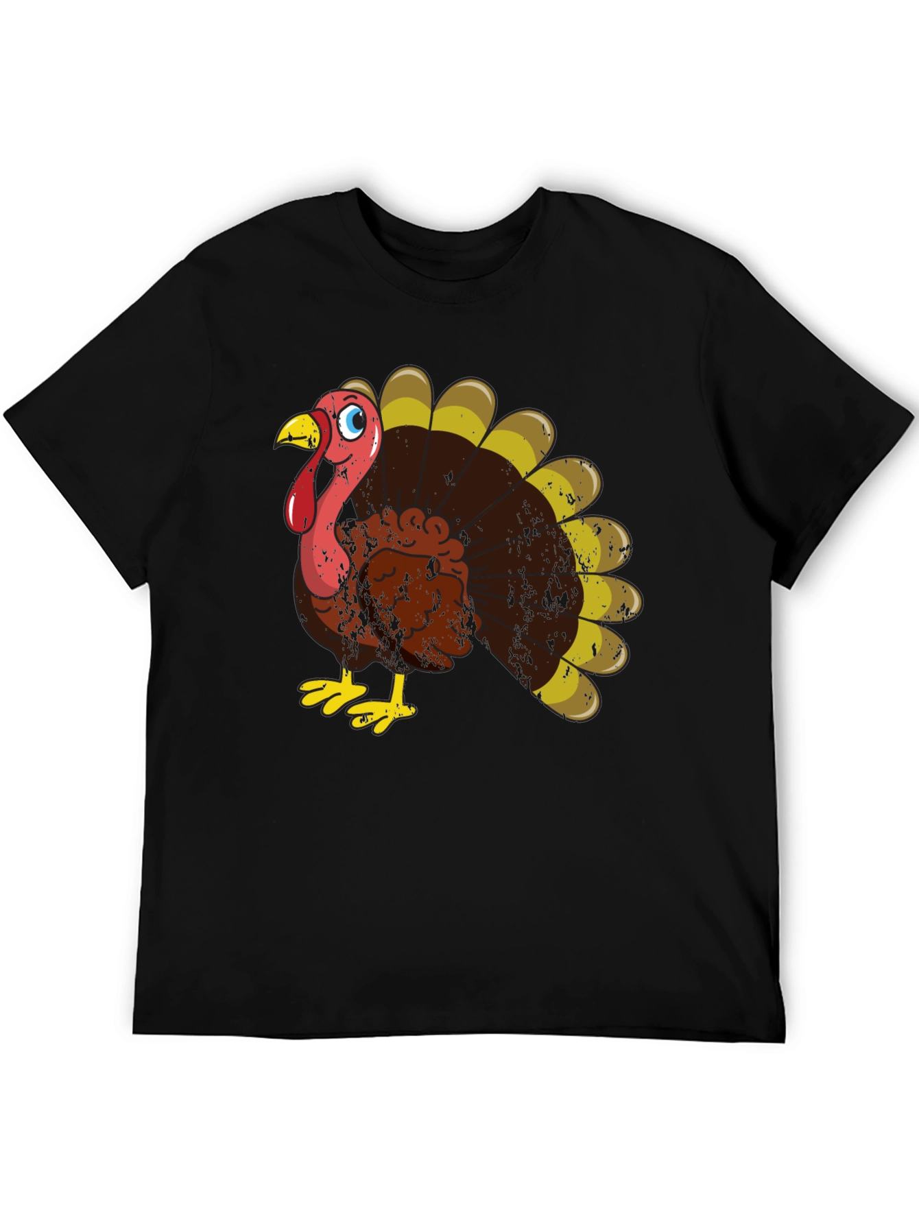 Thanksgiving Turkey Graphic T-Shirt