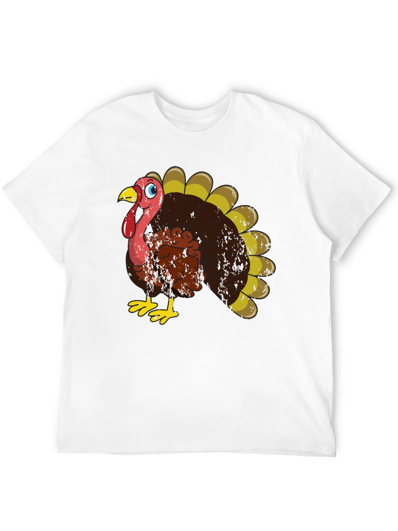 Thanksgiving Turkey Graphic T-Shirt