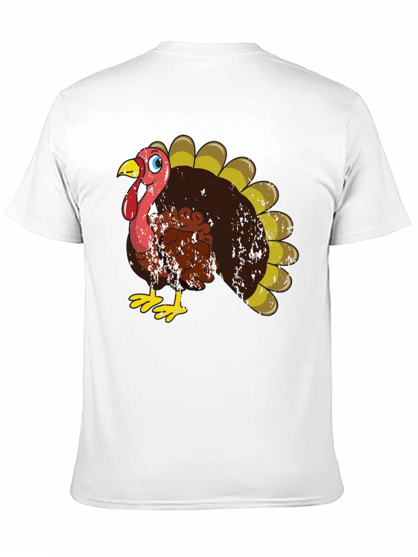 Thanksgiving Turkey Graphic T-Shirt