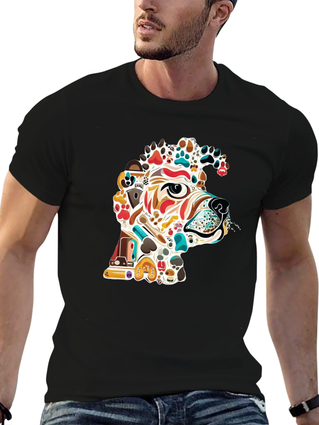 Dog Lover Graphic Tee - Fun & Unique Design