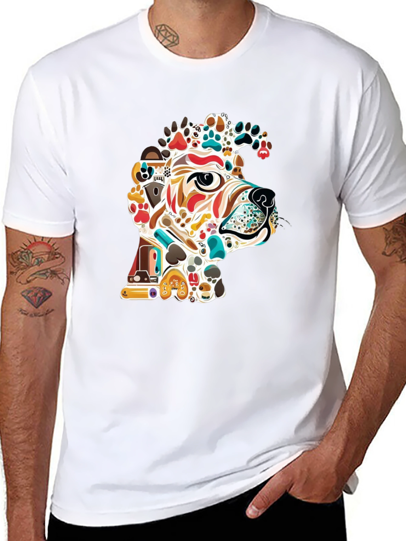 Dog Lover Graphic Tee - Fun & Unique Design
