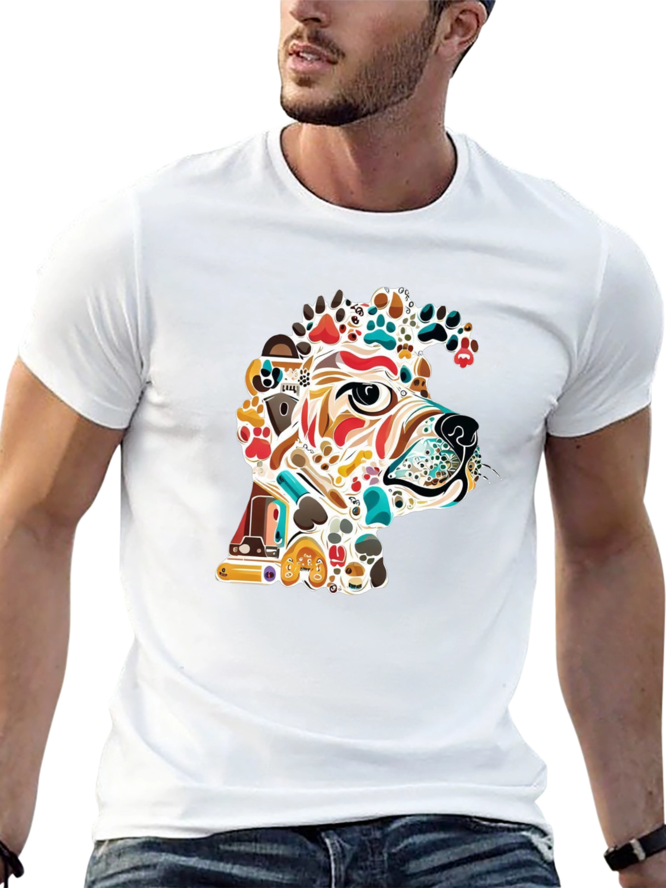 Dog Lover Graphic Tee - Fun & Unique Design