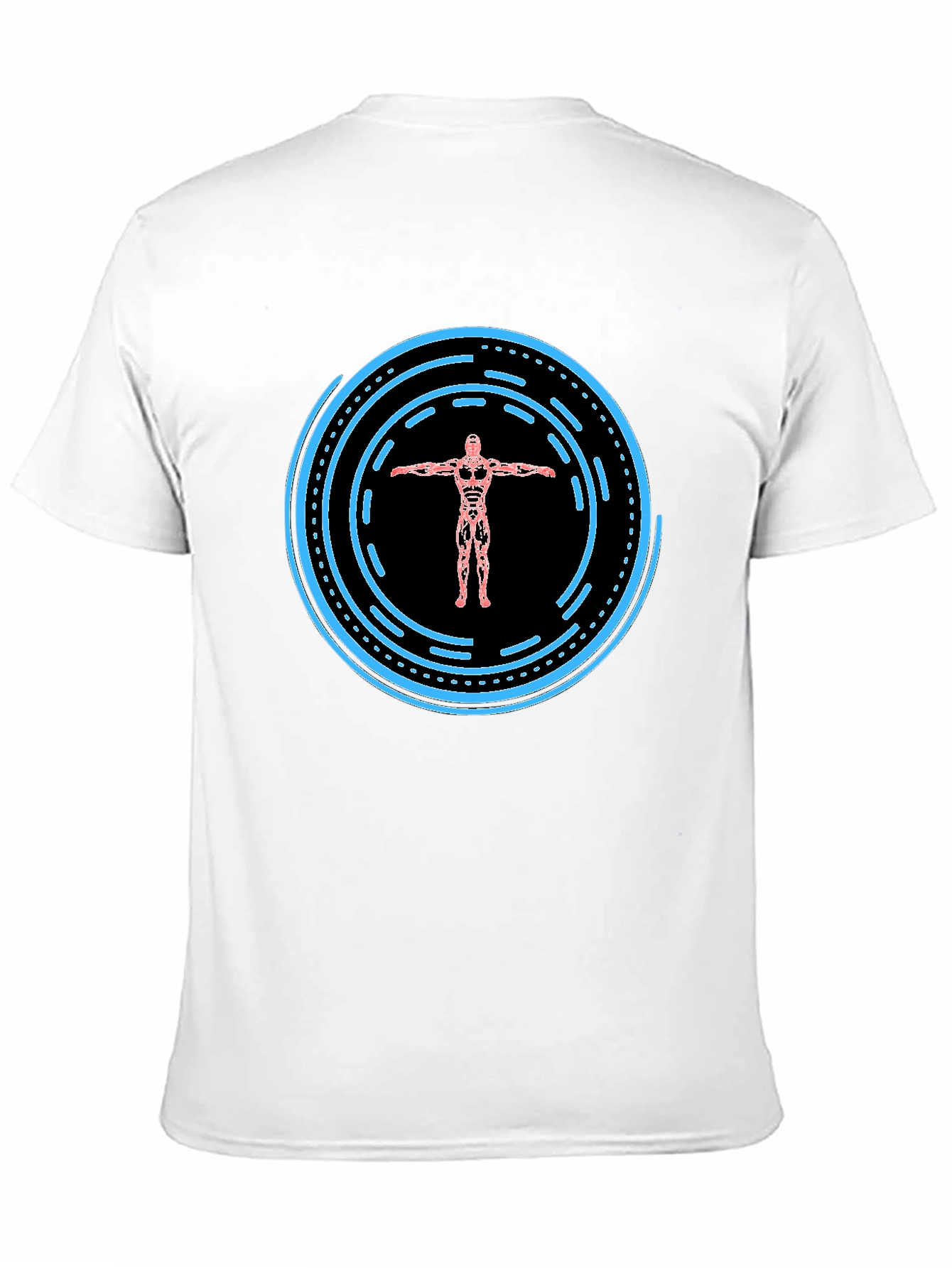 Tech Body Graphic Tee - Modern Style