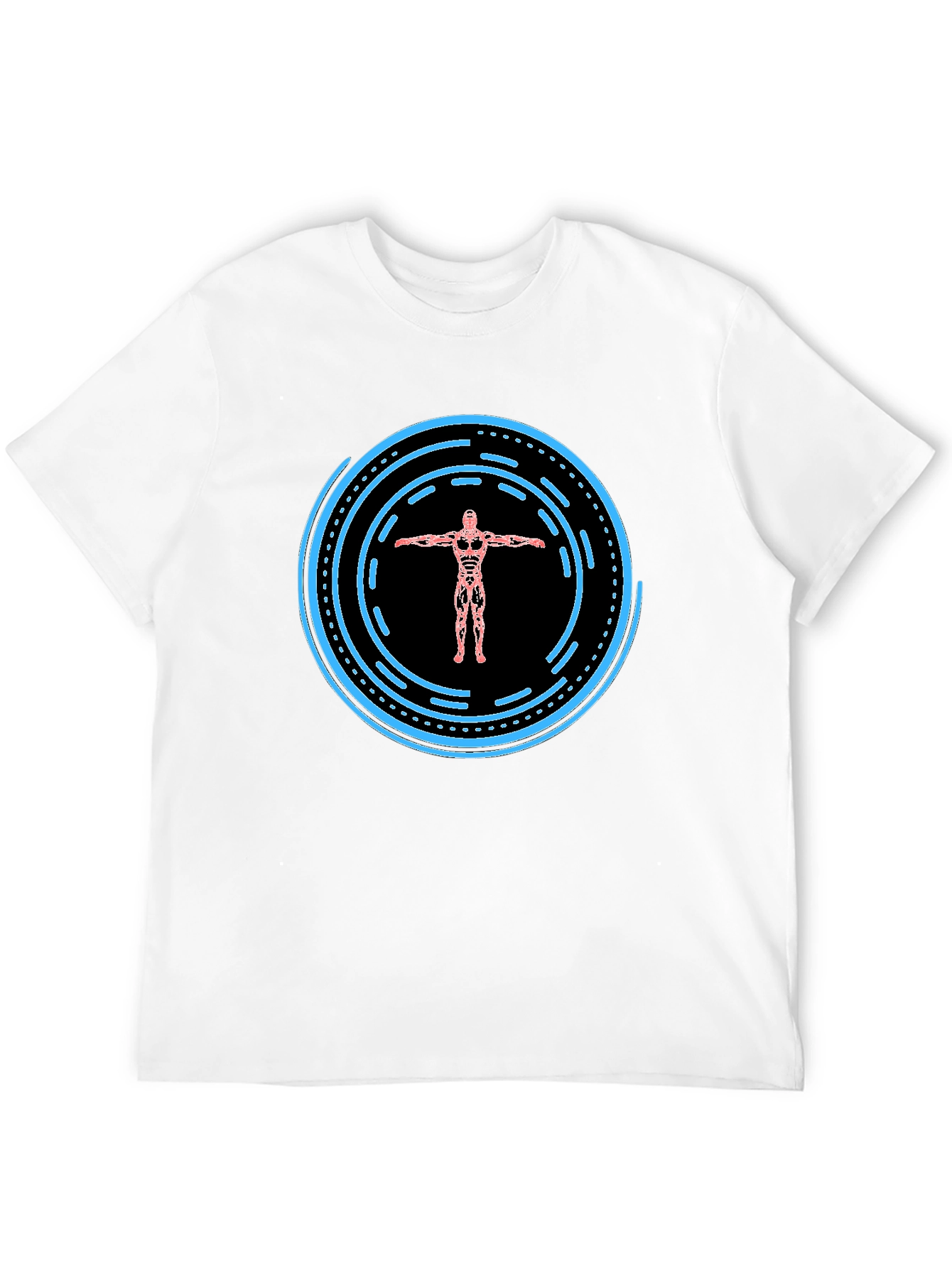 Tech Body Graphic Tee - Modern Style