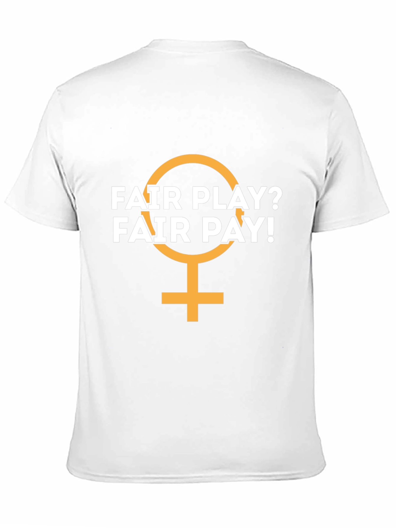 Fair Play? Fair Pay! Black Graphic T-Shirt