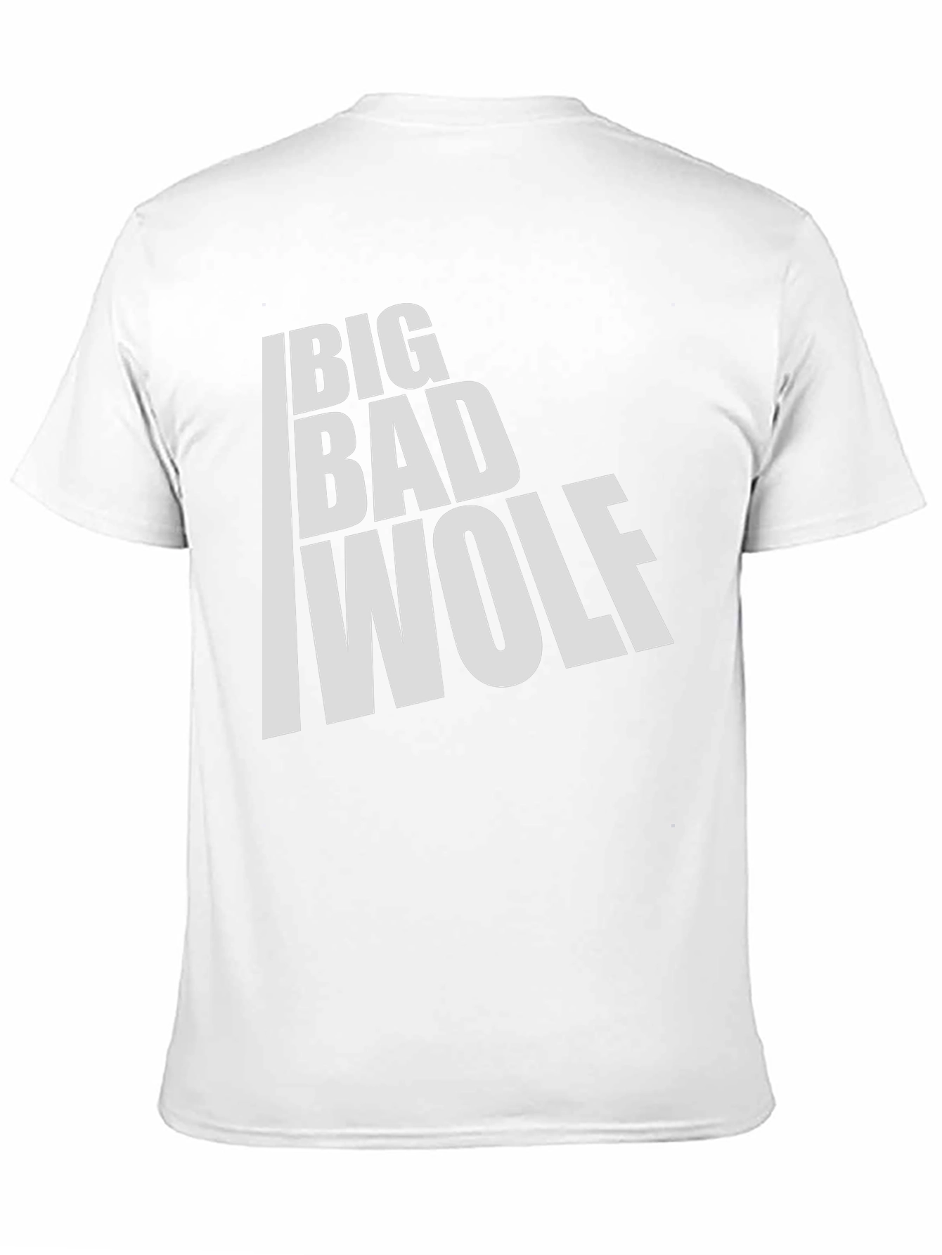 Big Bad Wolf Graphic T-Shirt - Black Cotton Tee