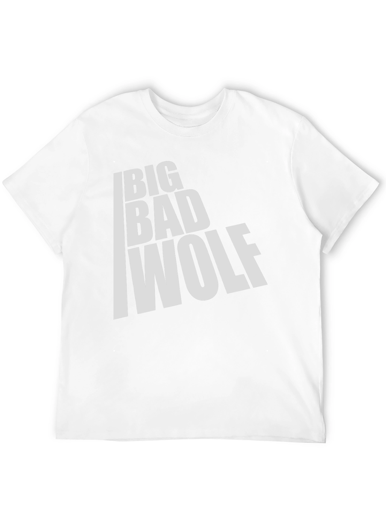 Big Bad Wolf Graphic T-Shirt - Black Cotton Tee