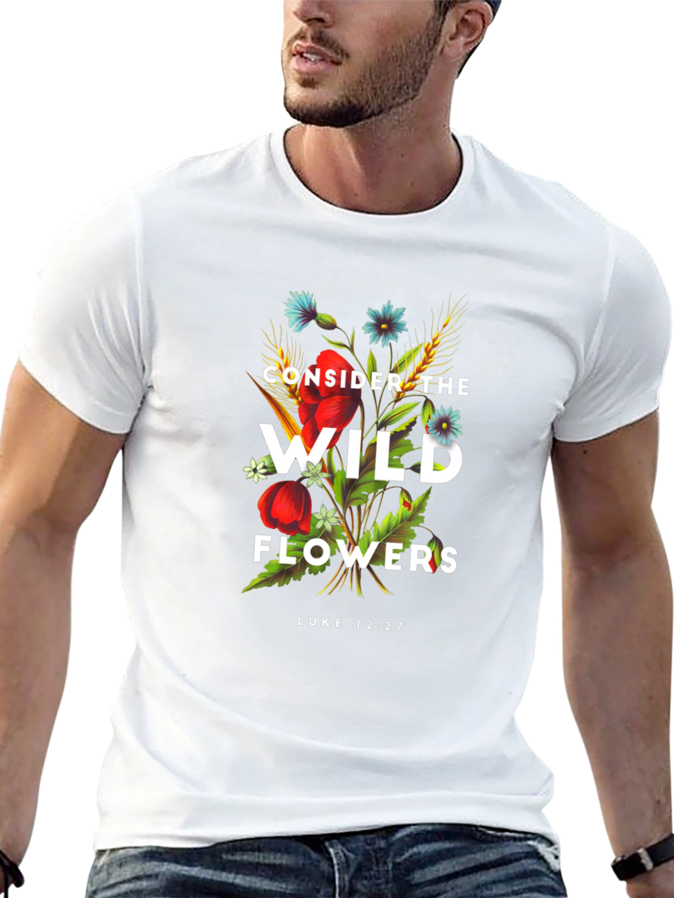 Consider the Wild Flowers Graphic Tee