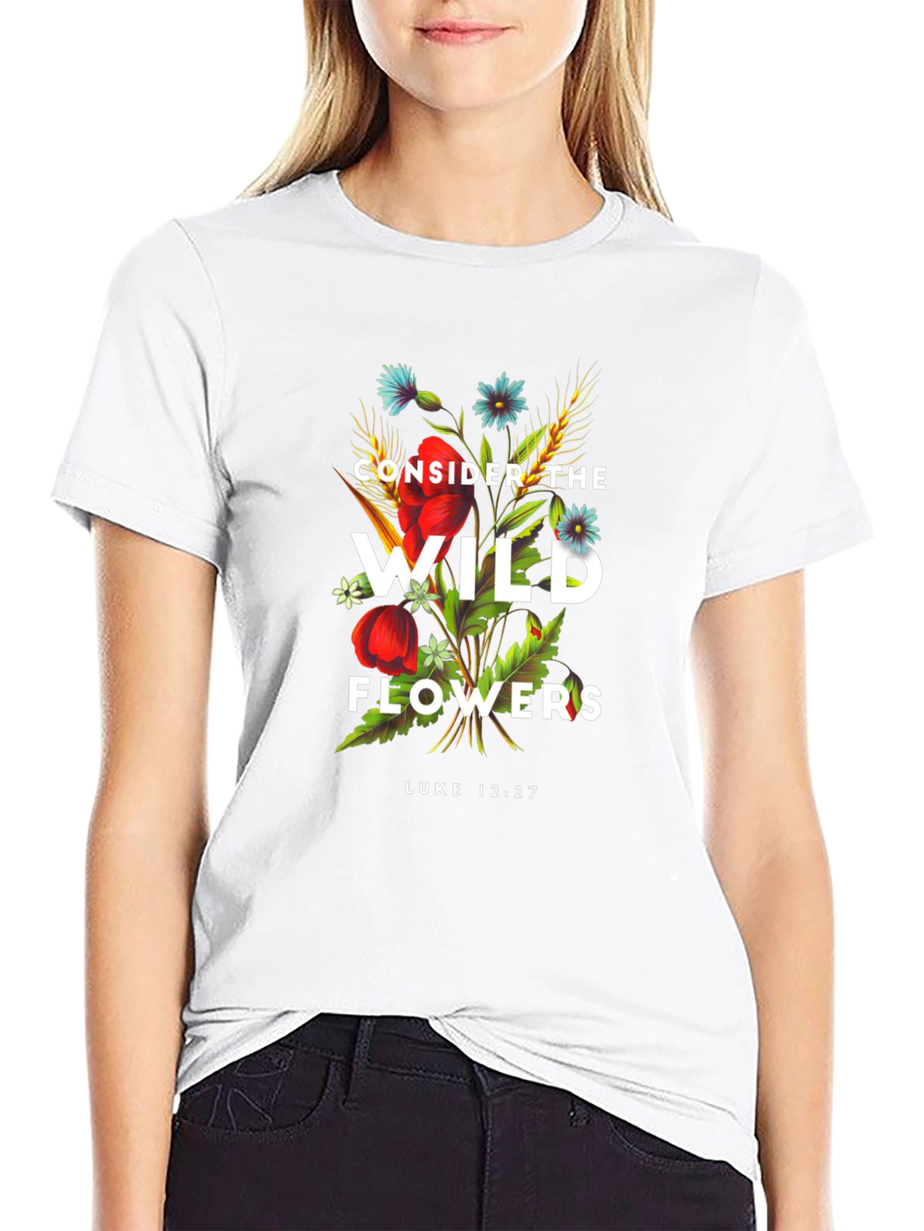 Consider the Wild Flowers Graphic Tee