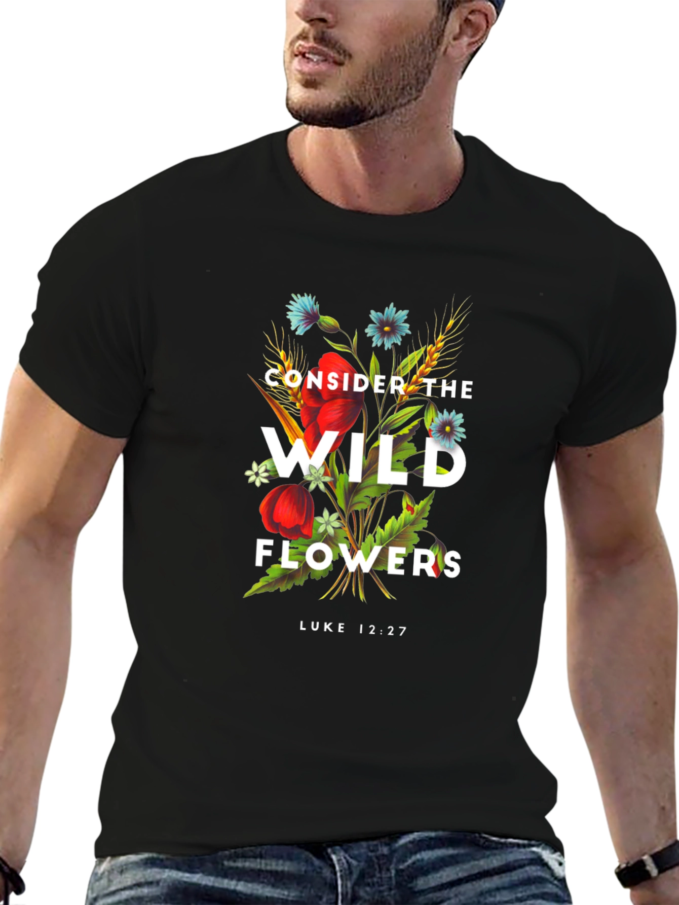 Consider the Wild Flowers Graphic Tee