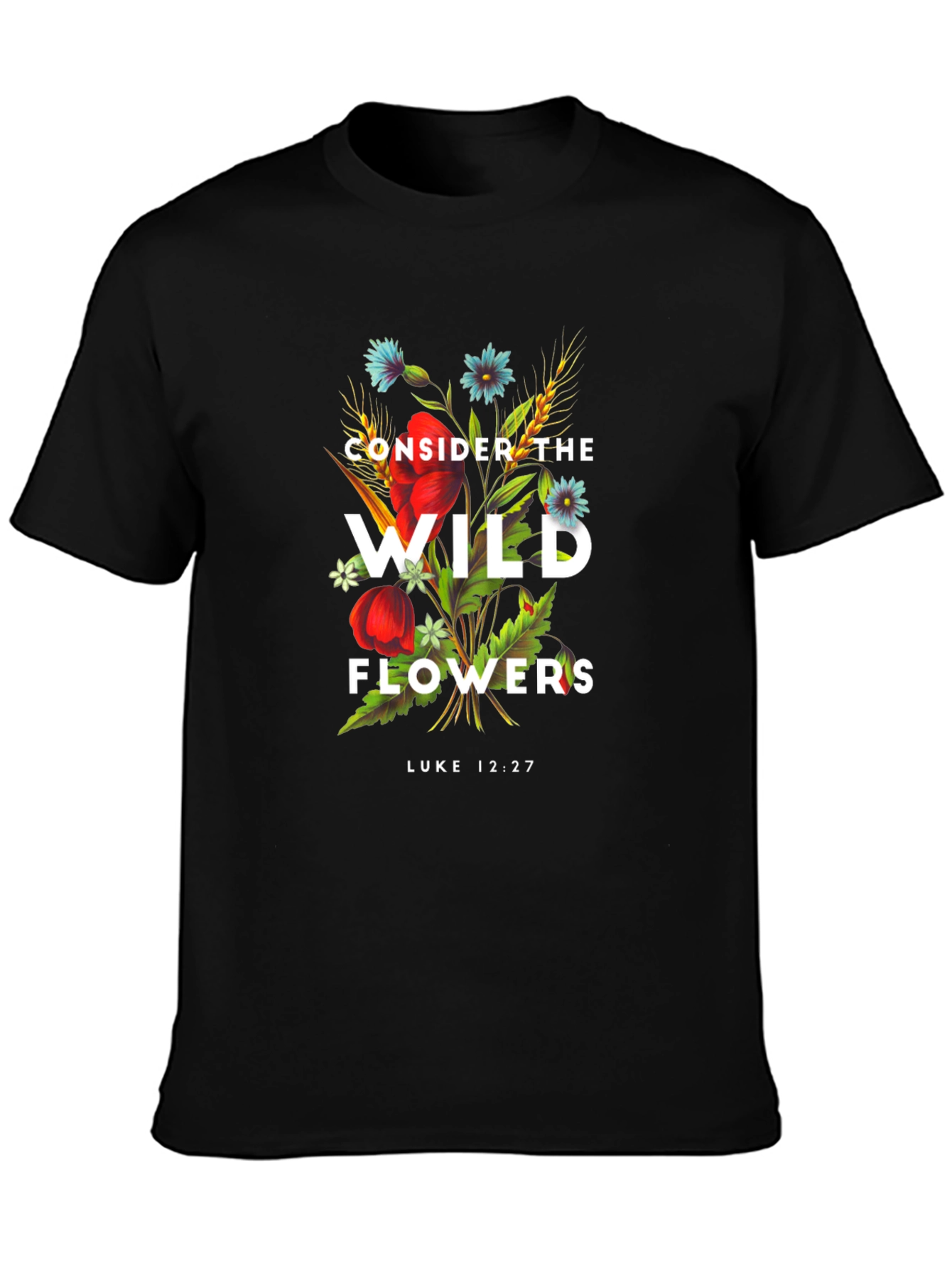 Consider the Wild Flowers Graphic Tee