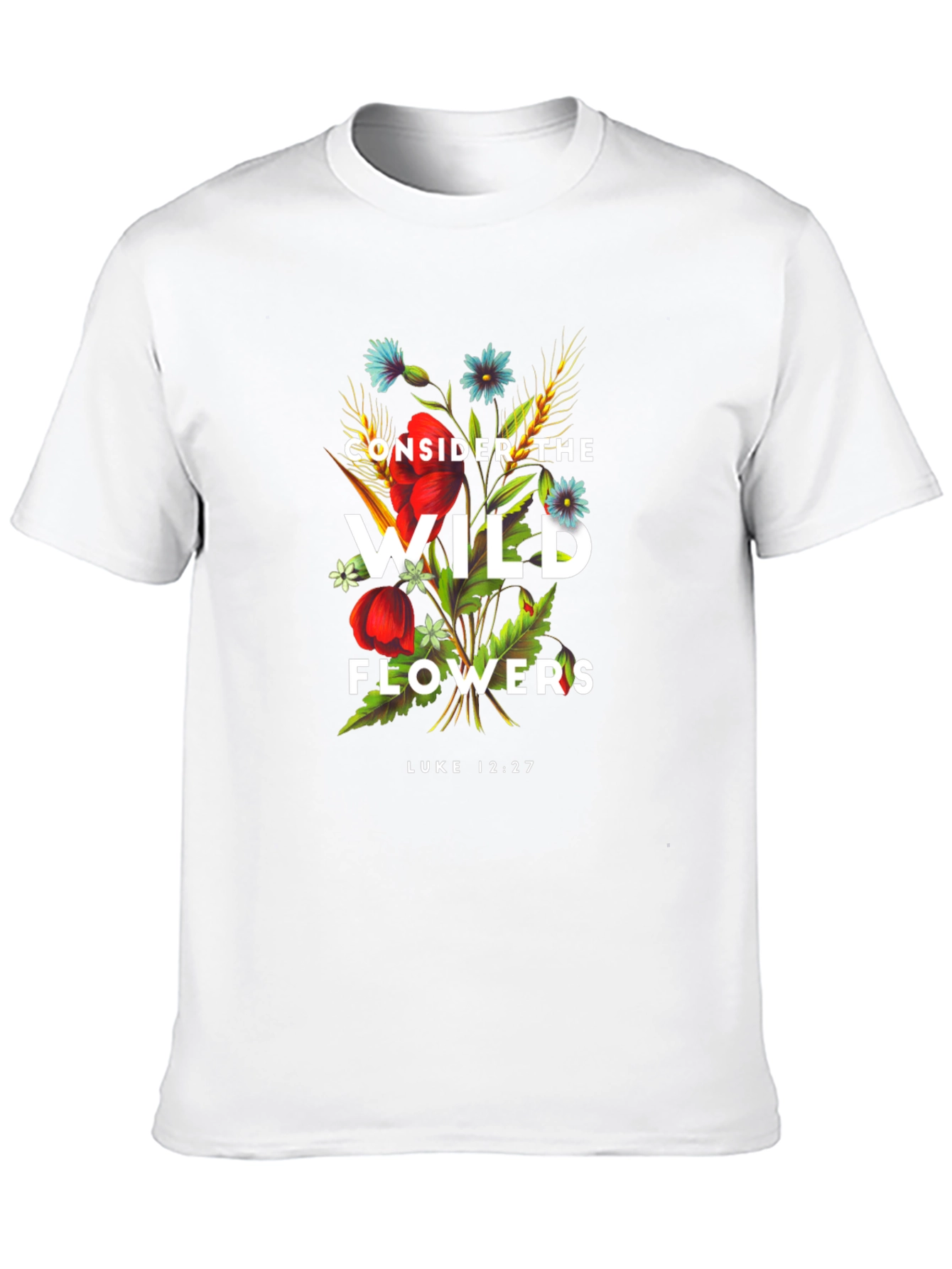 Consider the Wild Flowers Graphic Tee
