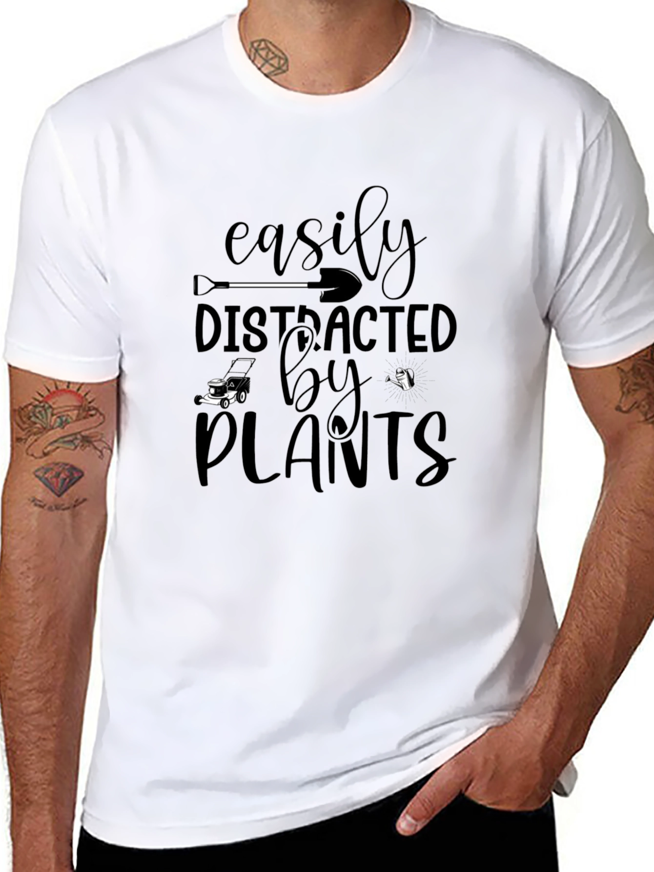 Easily Distracted By Plants Graphic Tee