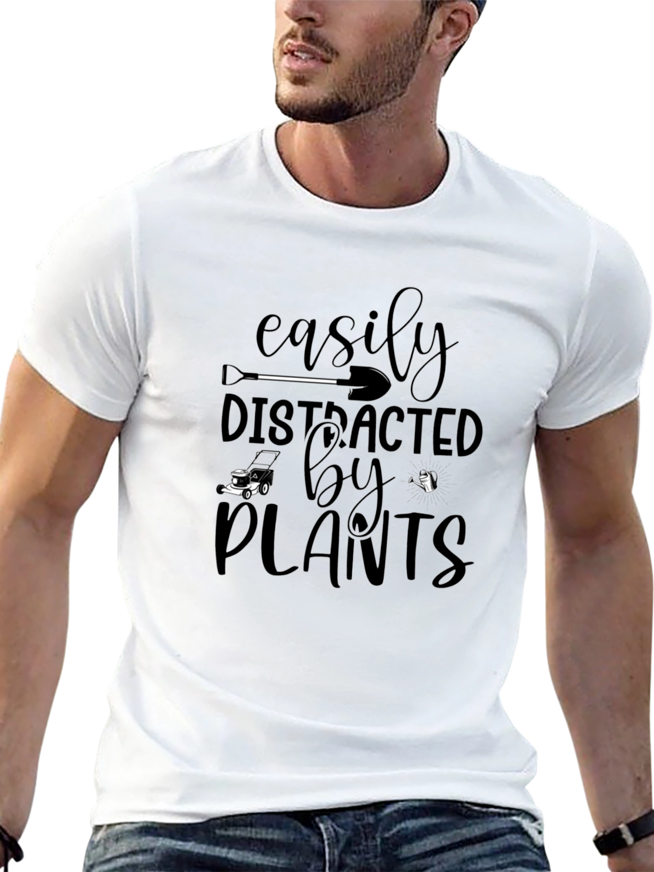 Easily Distracted By Plants Graphic Tee