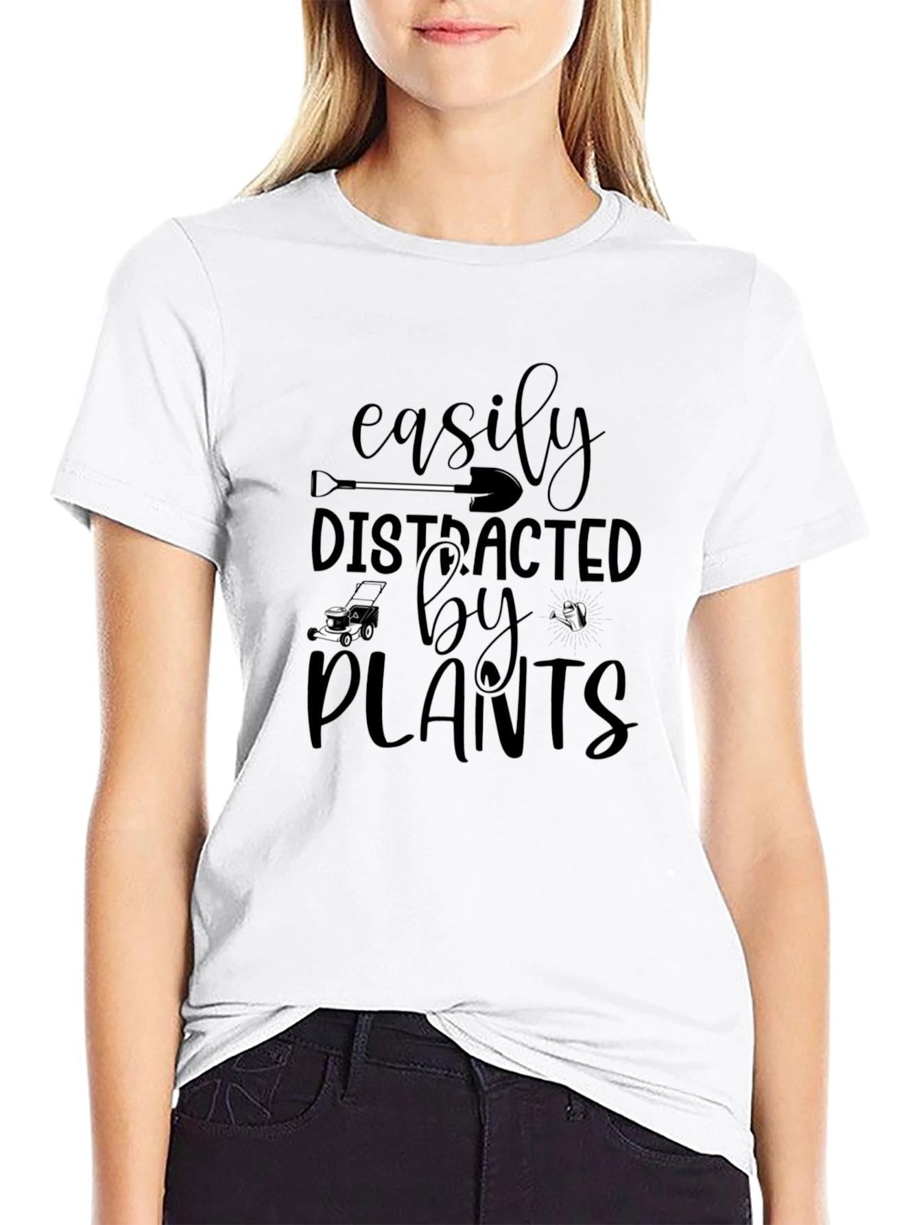 Easily Distracted By Plants Graphic Tee