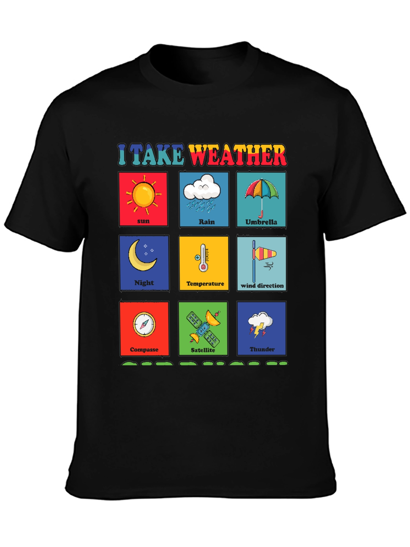 I Take Weather T-Shirt
