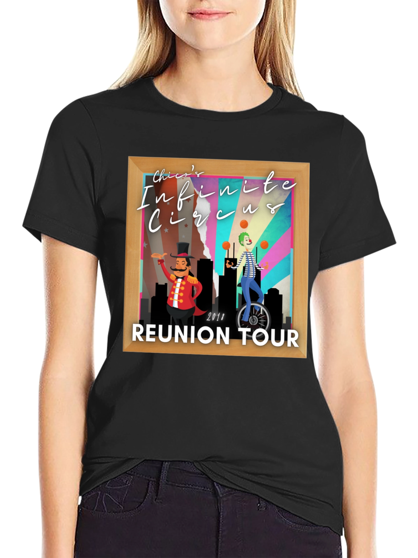 Chicos Infinite Circus Reunion Tour Black T-Shirt