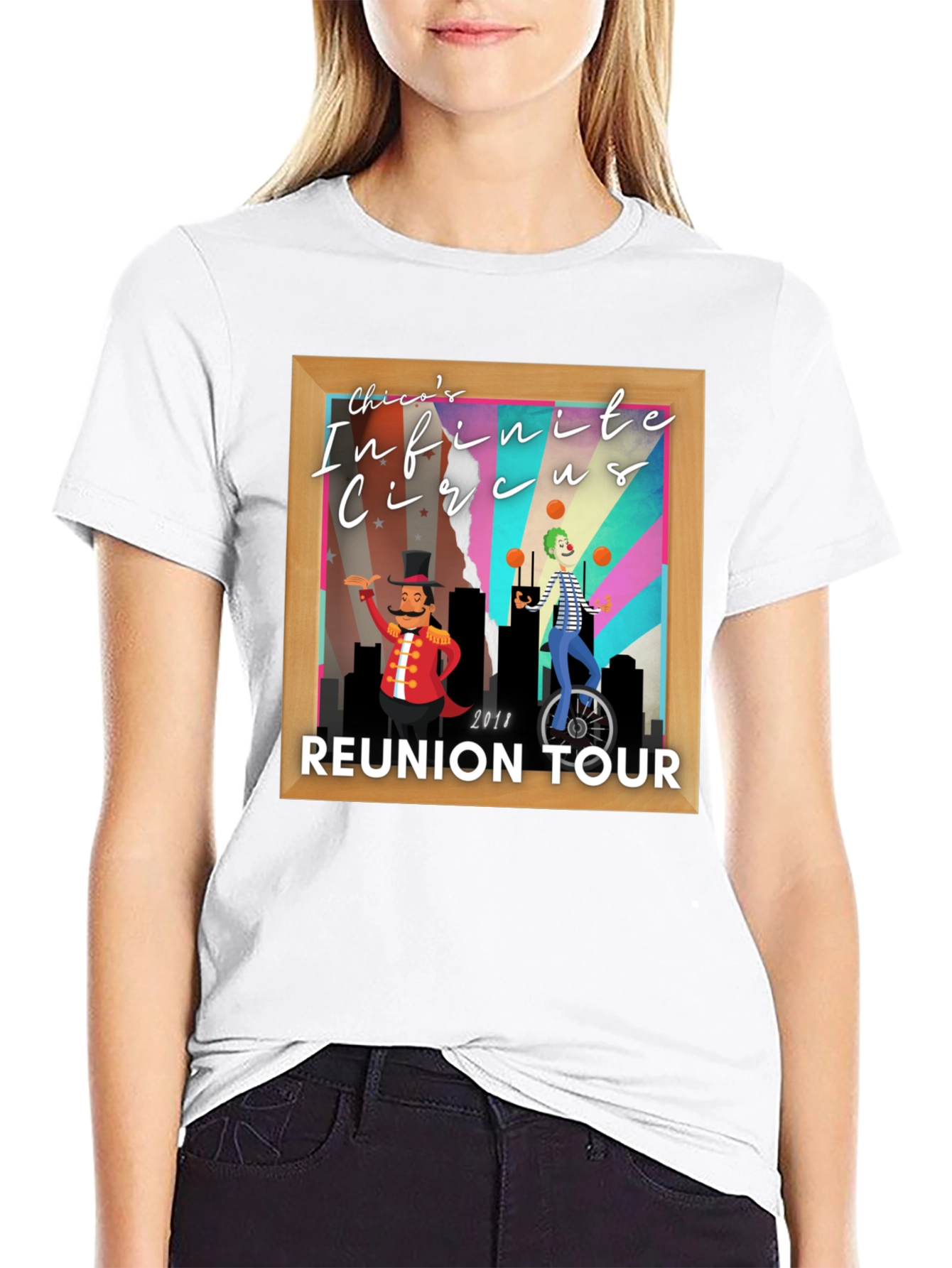 Chicos Infinite Circus Reunion Tour Black T-Shirt
