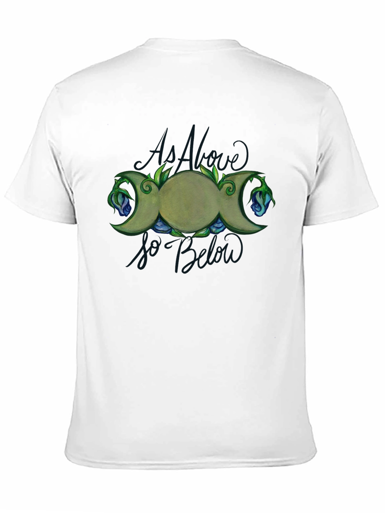 As Above So Below Triple Moon T-Shirt