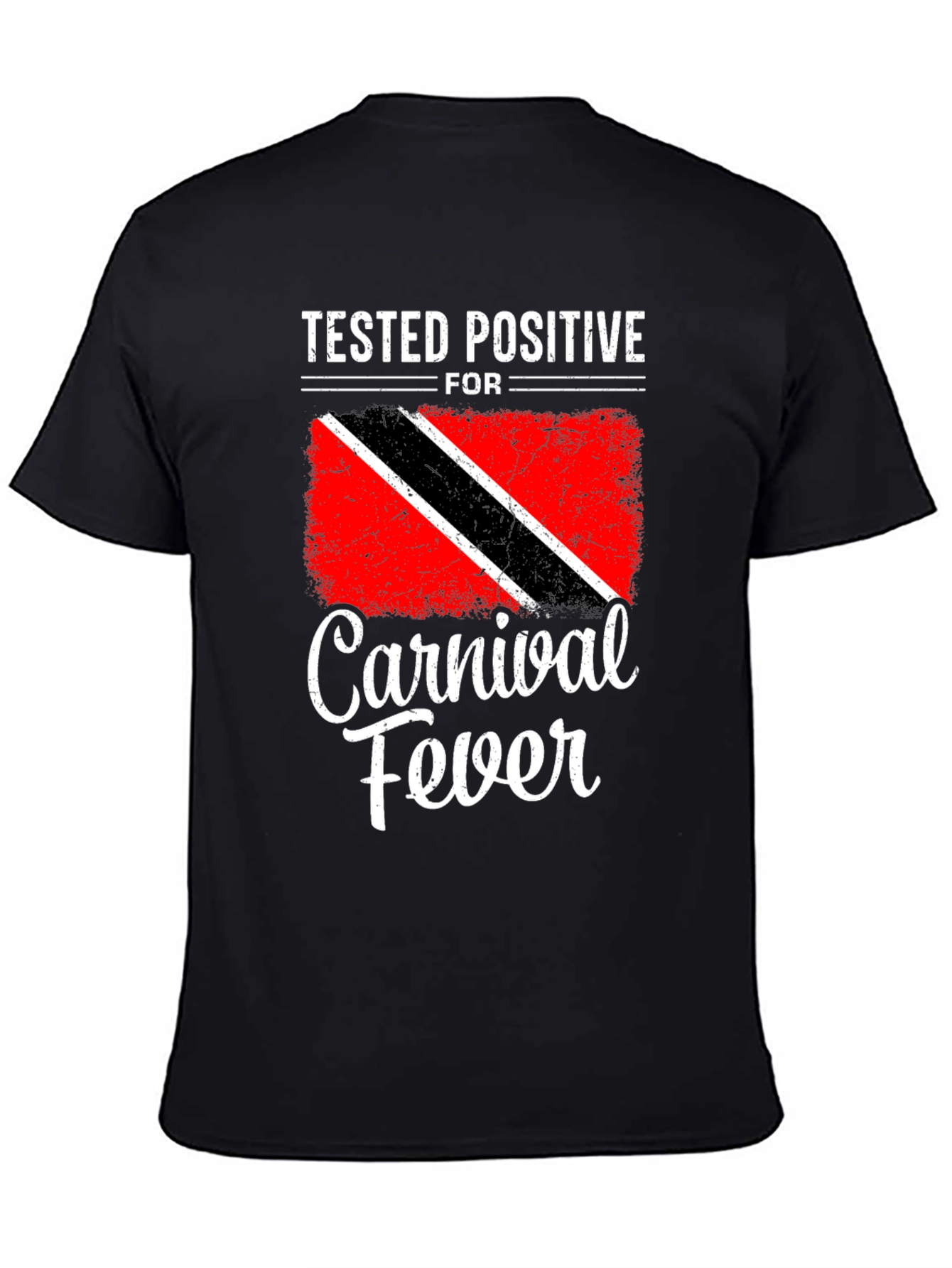 Carnival Fever Tee - Trinidad Flag Inspired Graphic