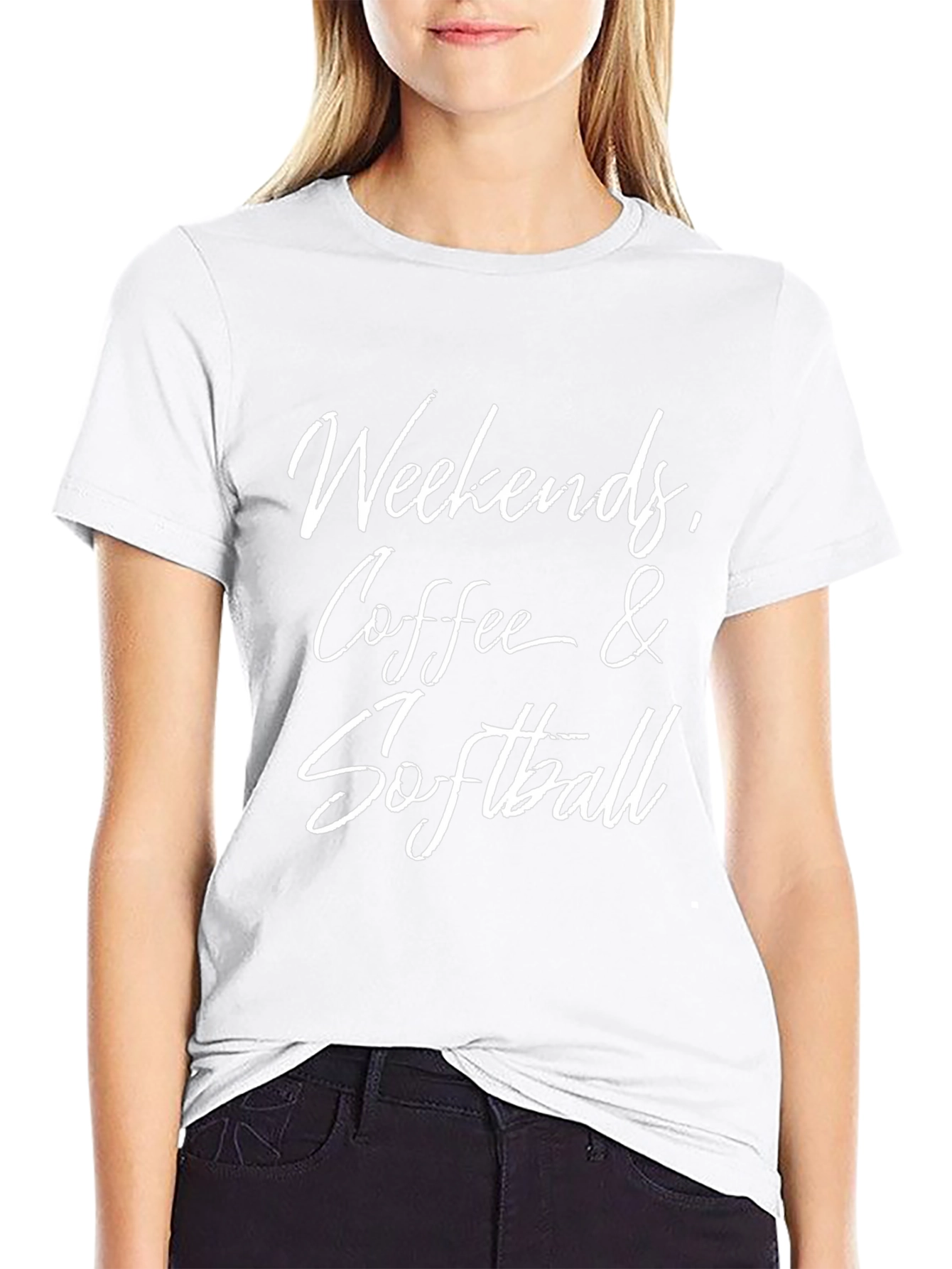 Weekends Coffee & Softball T-Shirt