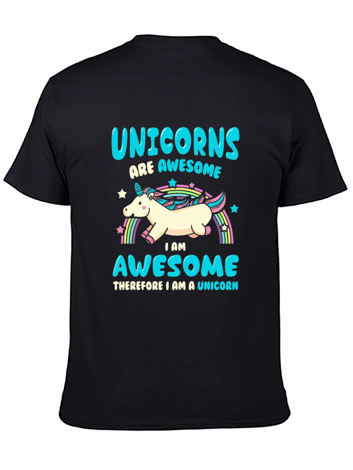 Unicorns Are Awesome Graphic Tee