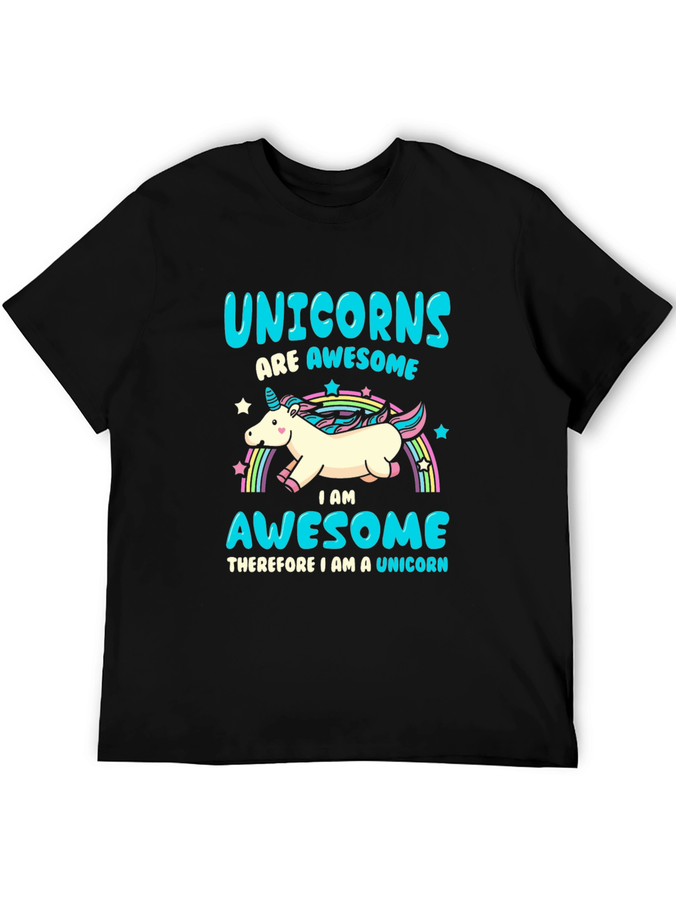 Unicorns Are Awesome Graphic Tee