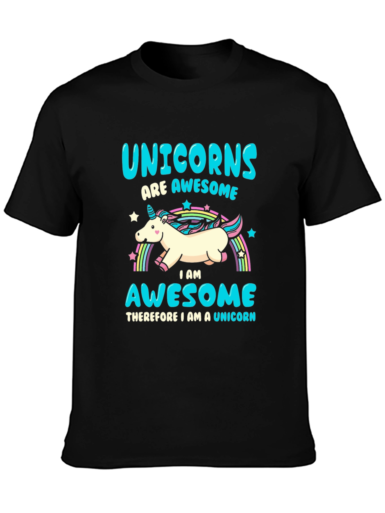 Unicorns Are Awesome Graphic Tee