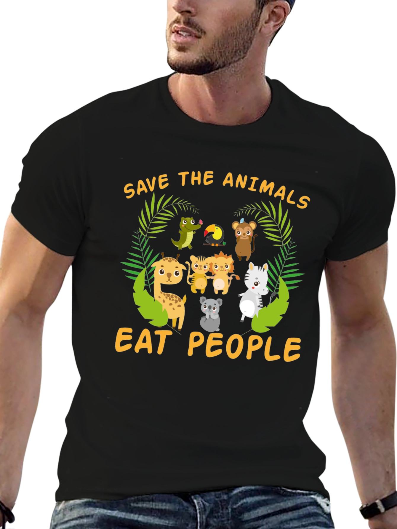 Save the Animals Eat People T-Shirt