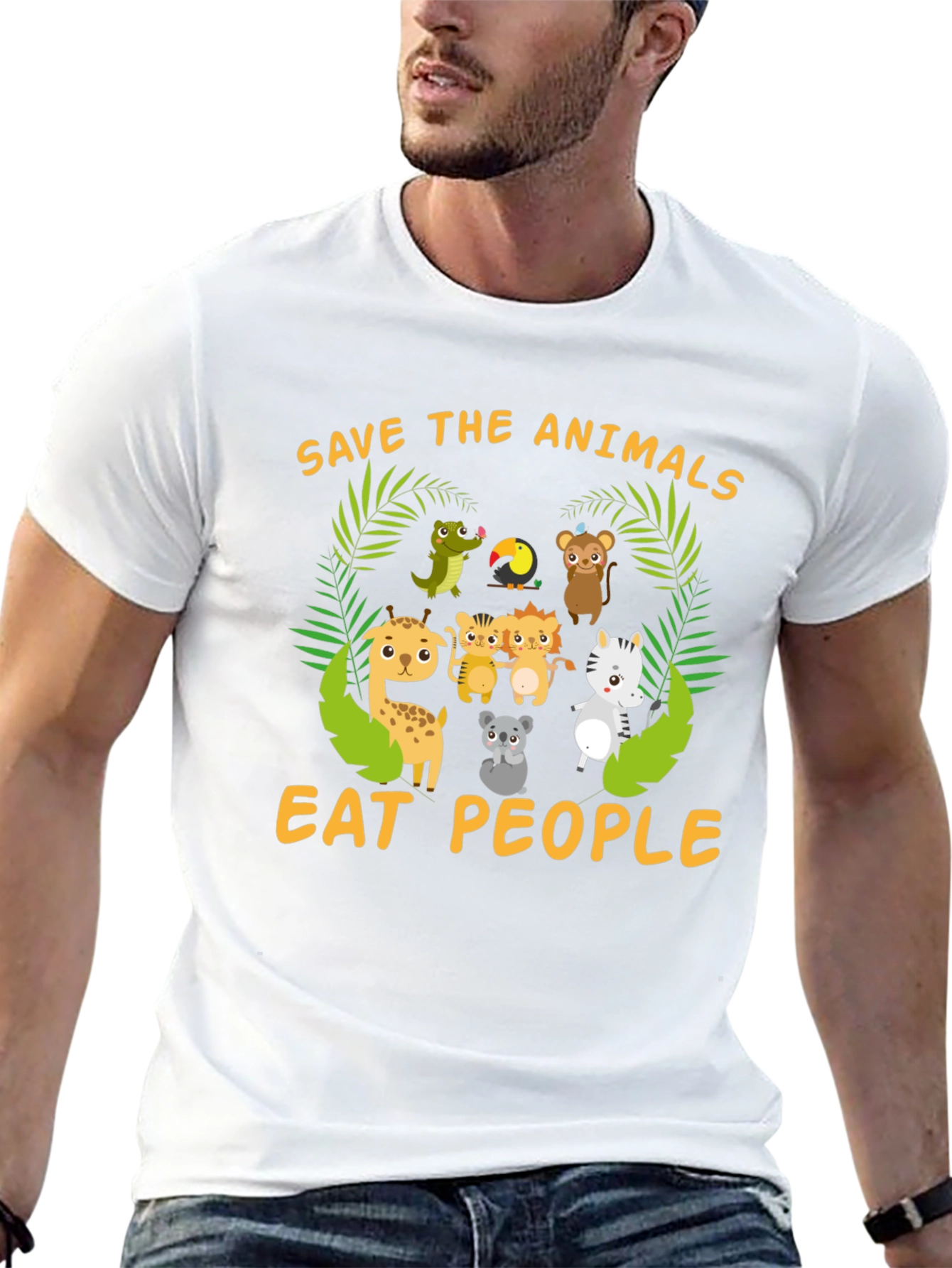 Save the Animals Eat People T-Shirt