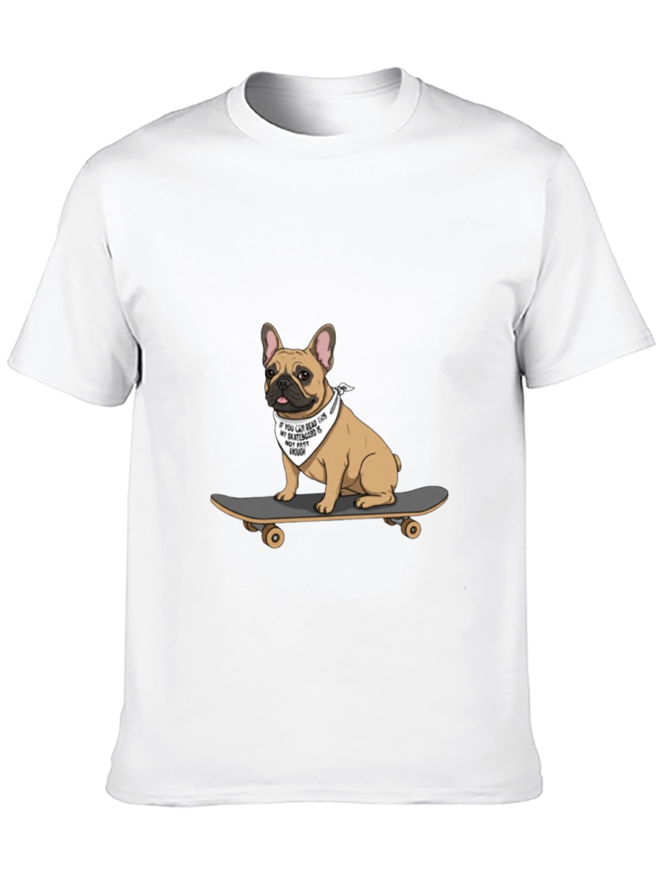 Dog on Skateboard T-Shirt
