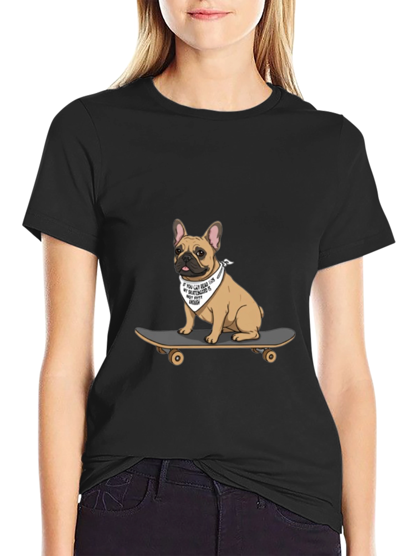 Dog on Skateboard T-Shirt