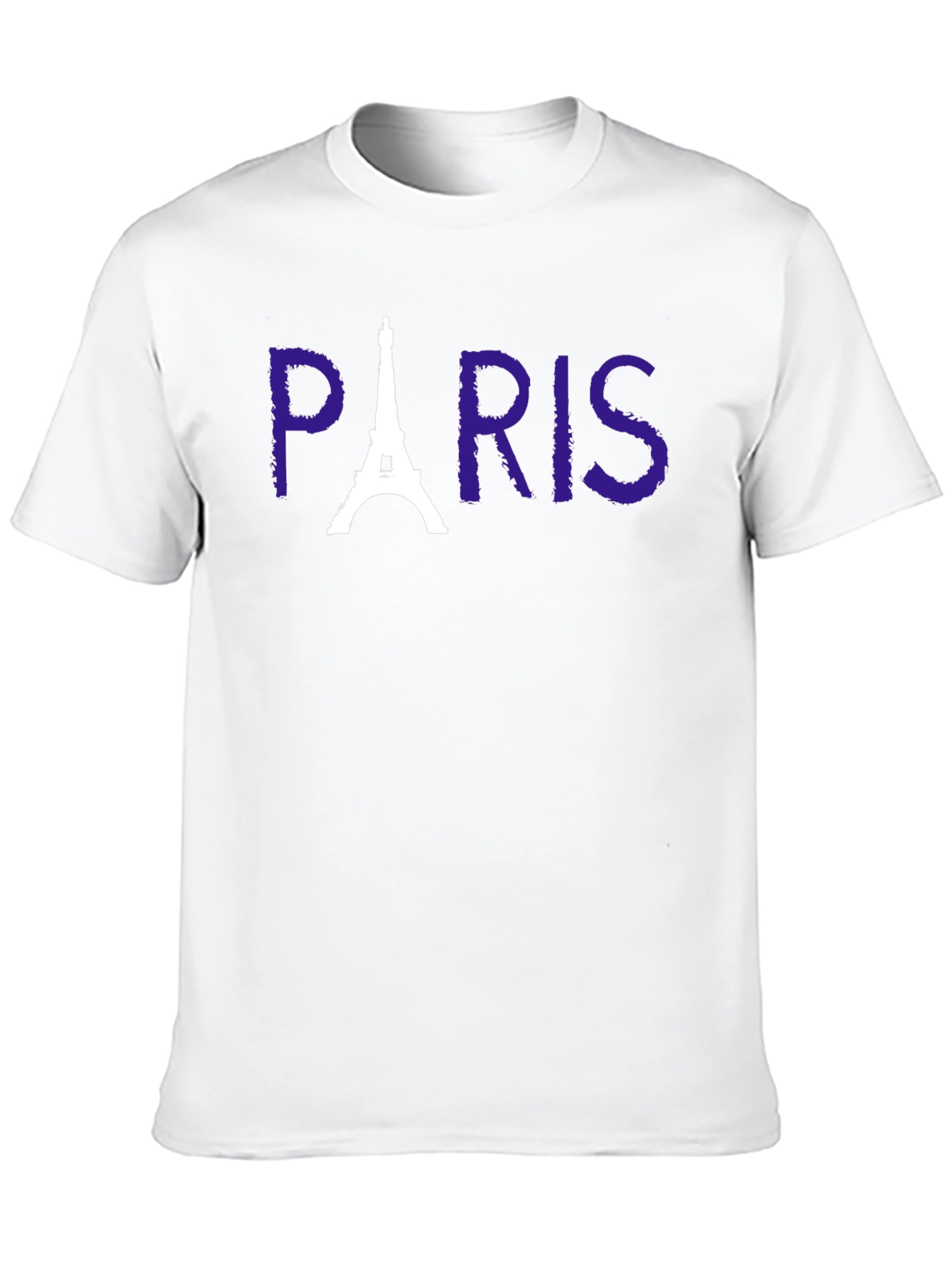 Paris Eiffel Tower Graphic Tee - Stylish Cotton T-Shirt