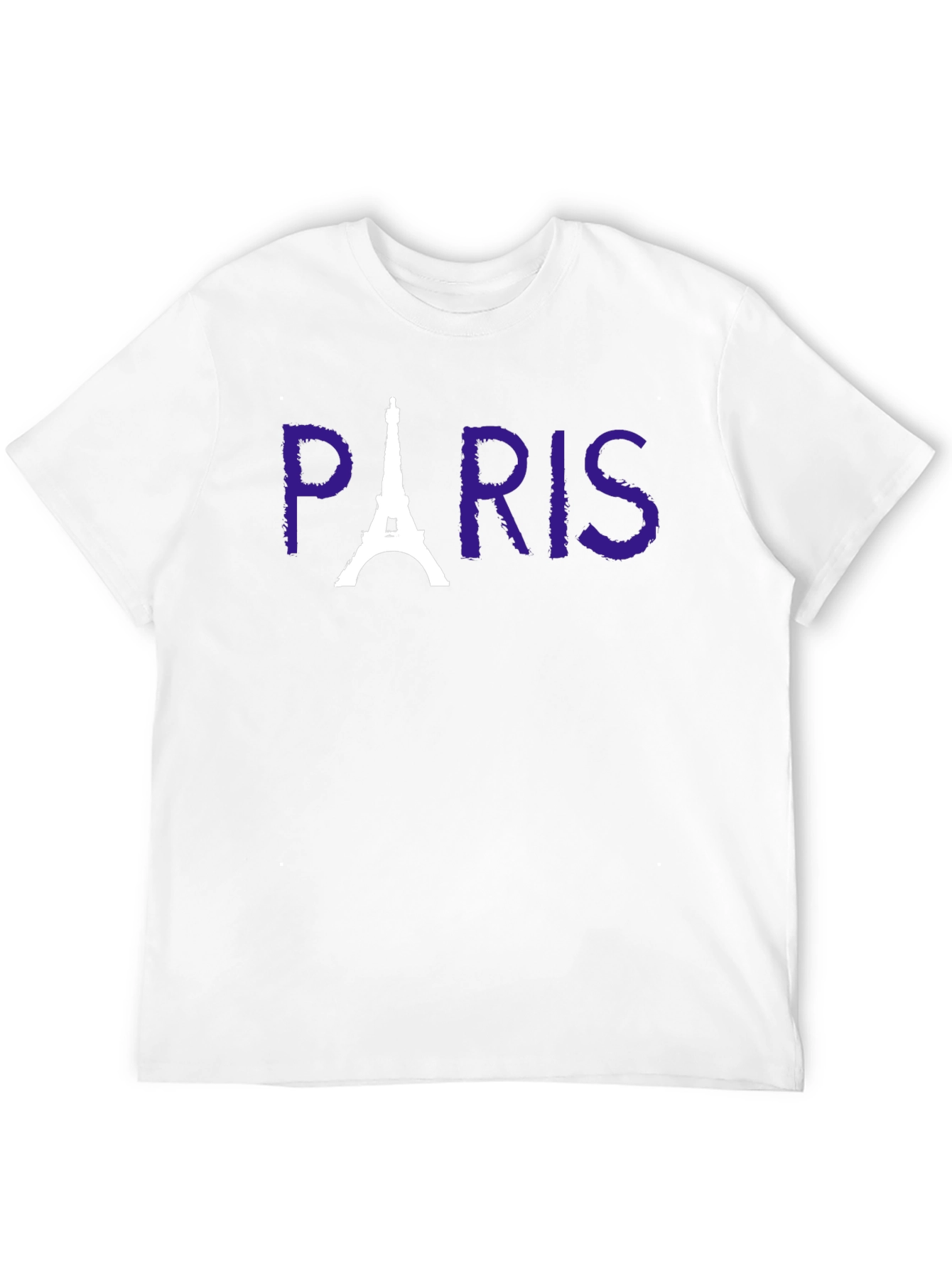 Paris Eiffel Tower Graphic Tee - Stylish Cotton T-Shirt