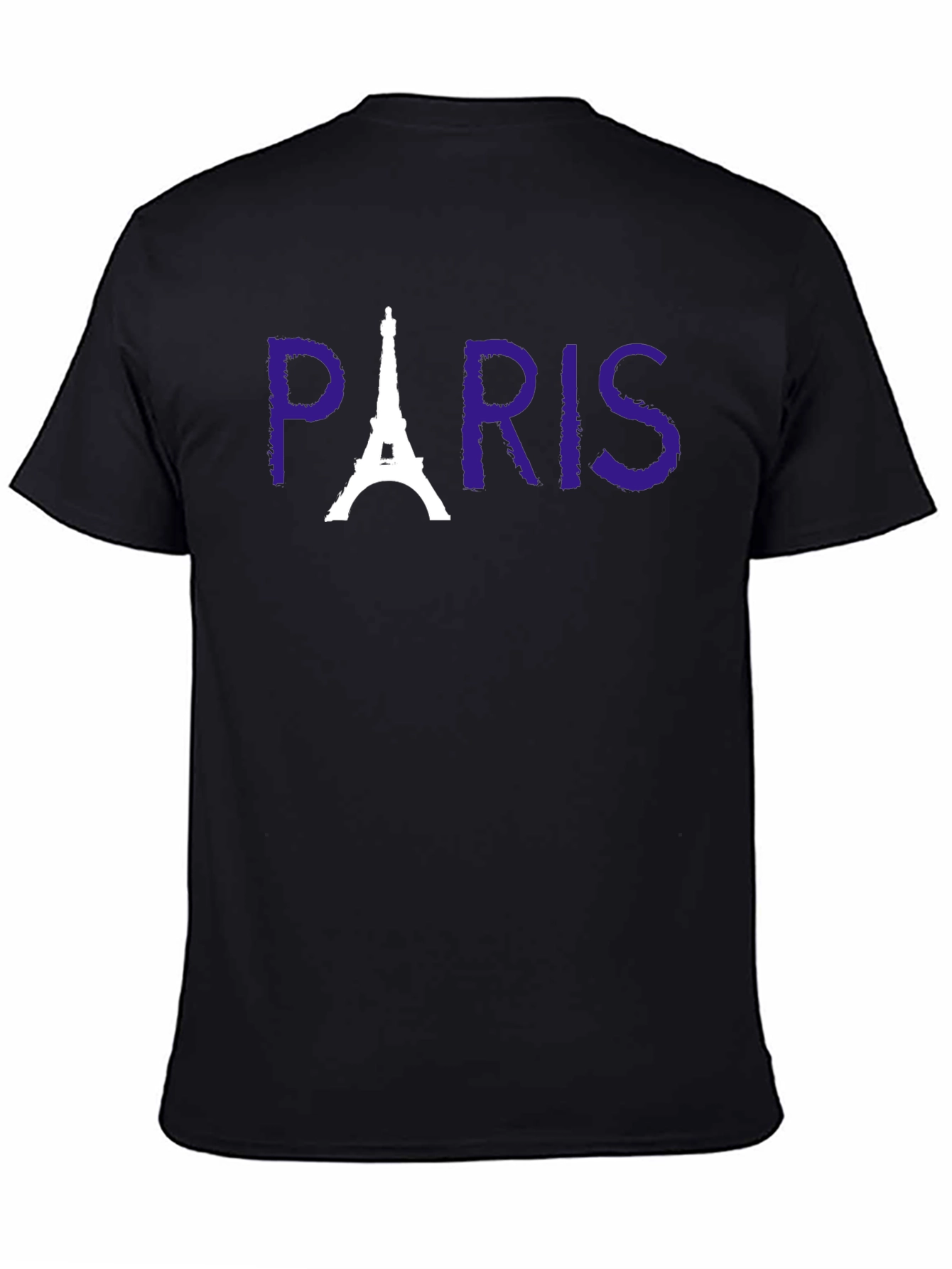 Paris Eiffel Tower Graphic Tee - Stylish Cotton T-Shirt